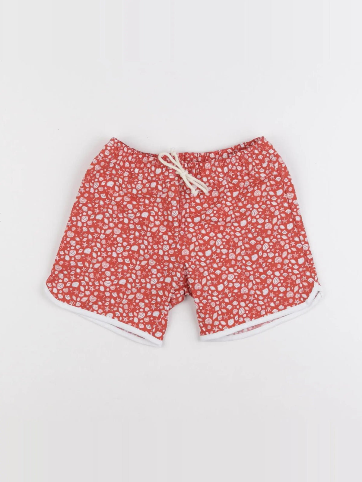 Short de bain RUPERT terracotta
