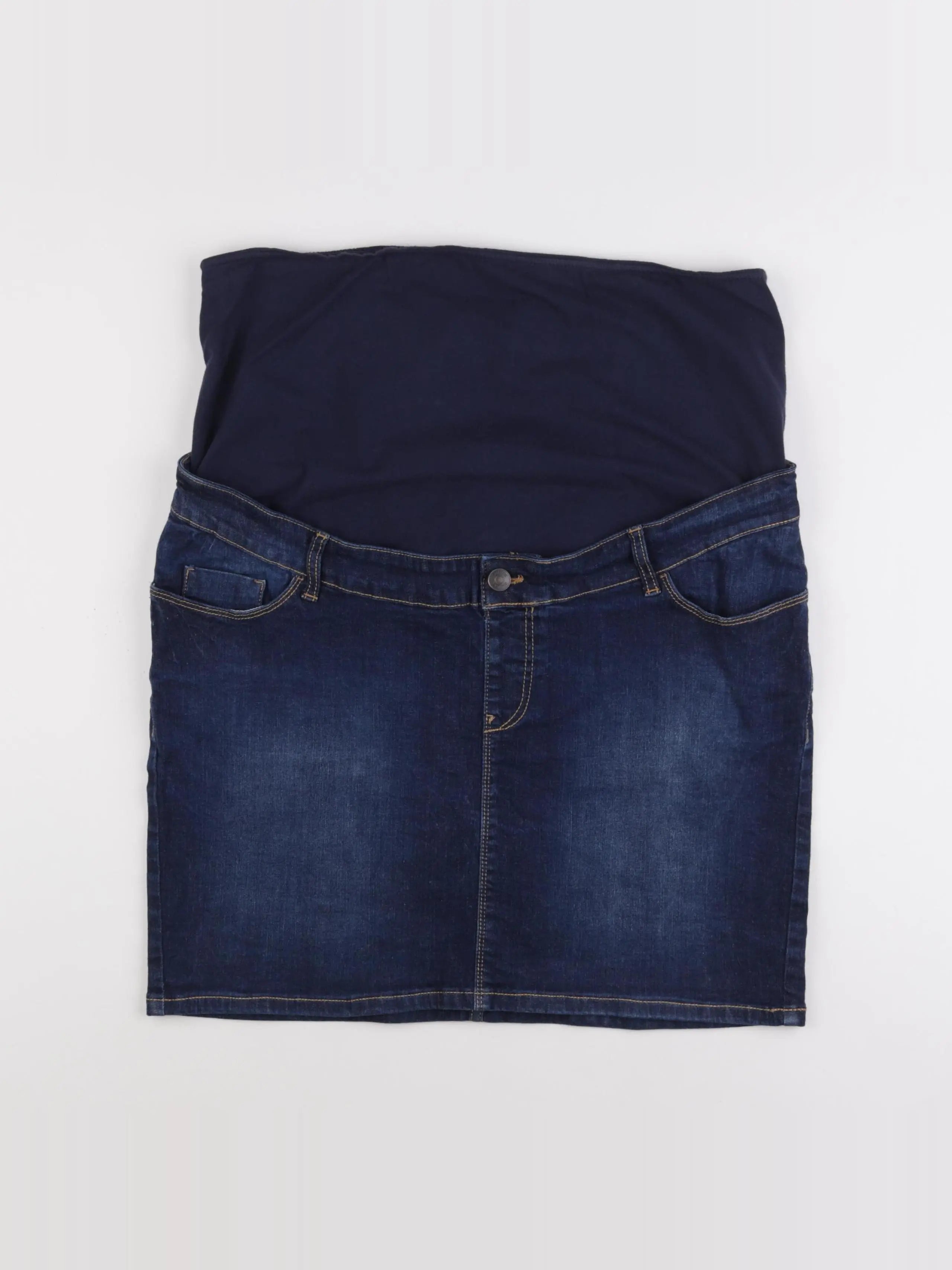 Kiabi - jupe grossesse bleu - 42