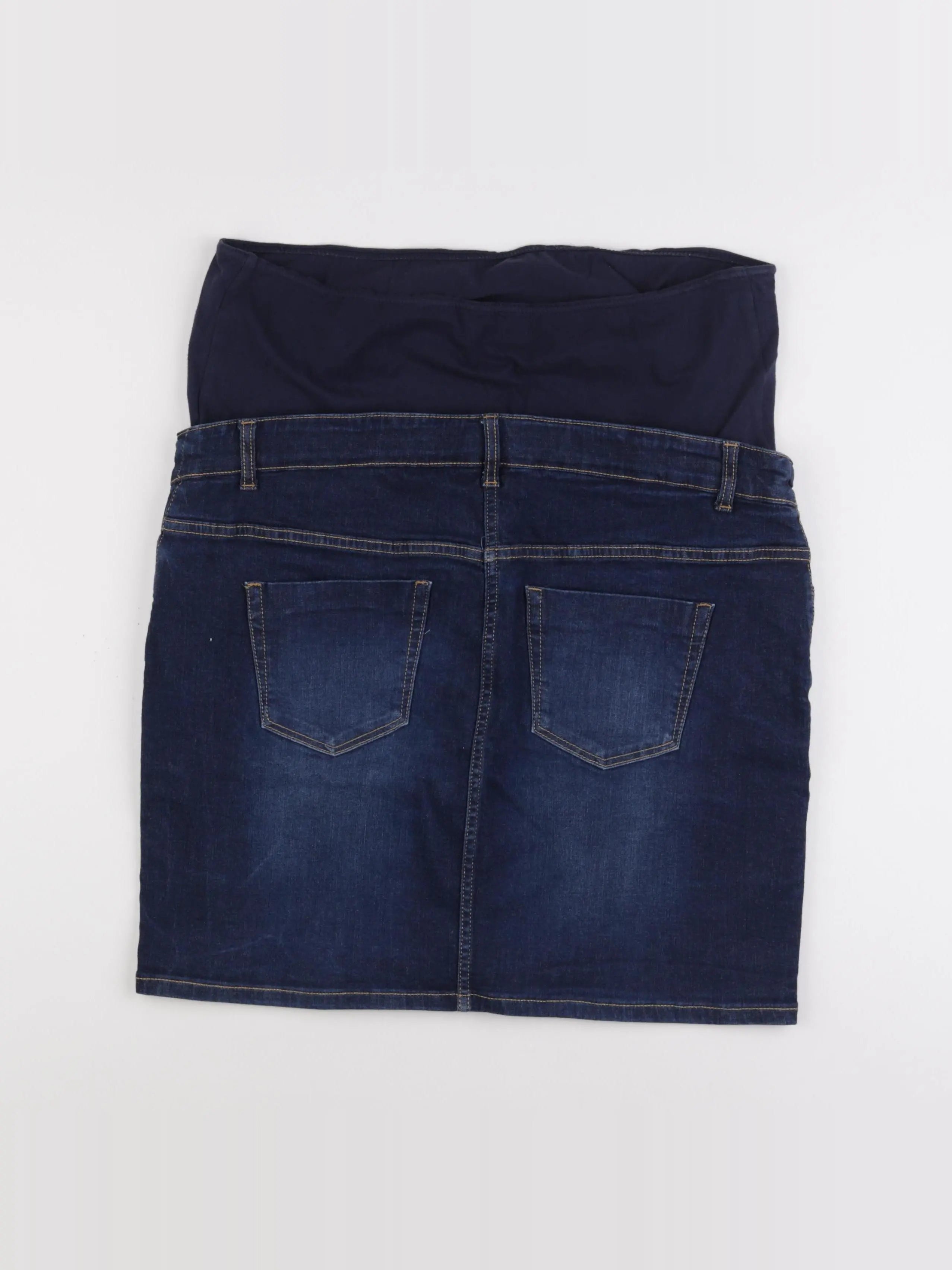 Kiabi - jupe grossesse bleu - 42