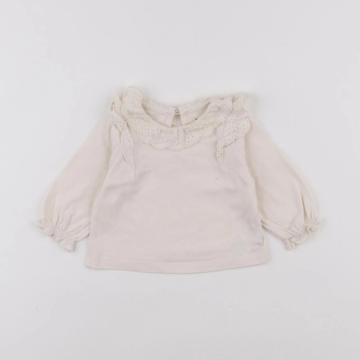 Vertbaudet - tee-shirt beige - 3 mois