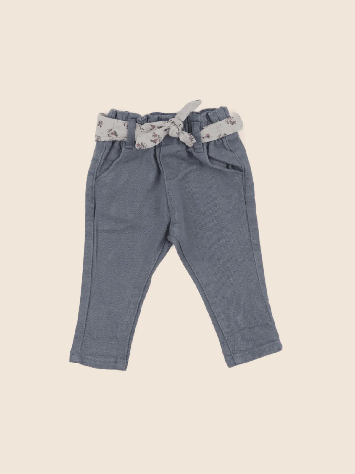 Vertbaudet - jean bleu - 3 mois