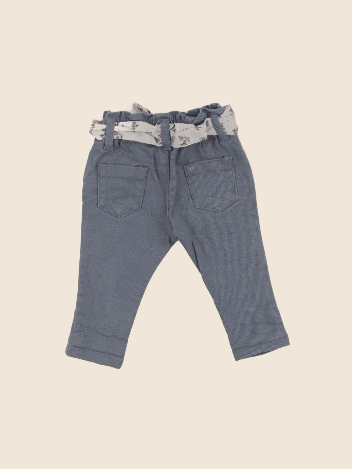 Vertbaudet - jean bleu - 3 mois