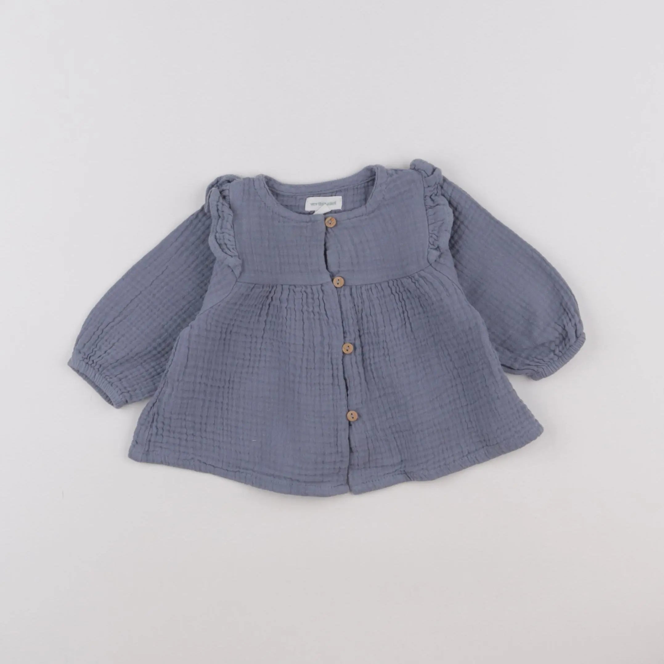 Vertbaudet - robe bleu - 3 mois