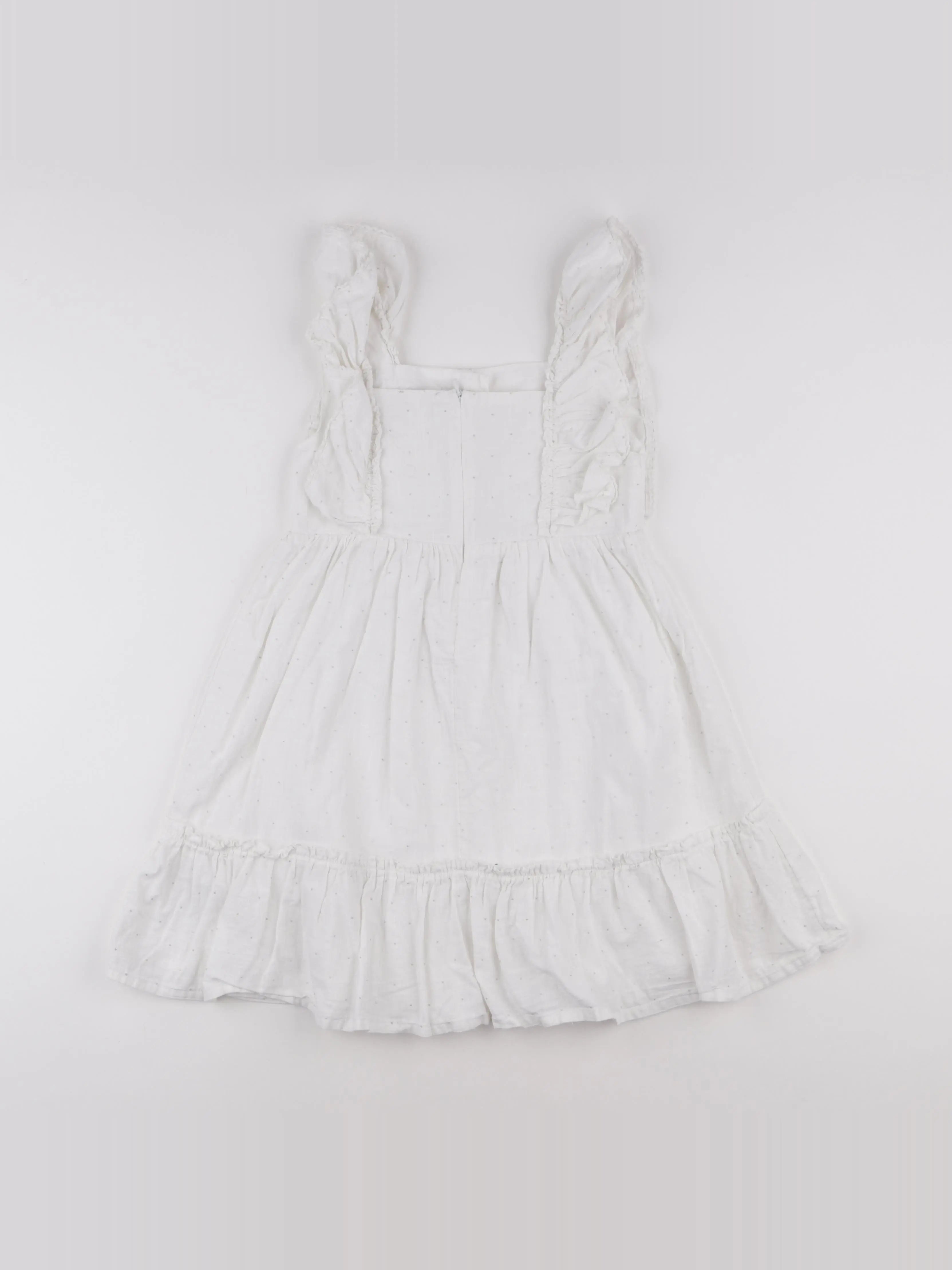 Vertbaudet - robe blanc - 9 ans