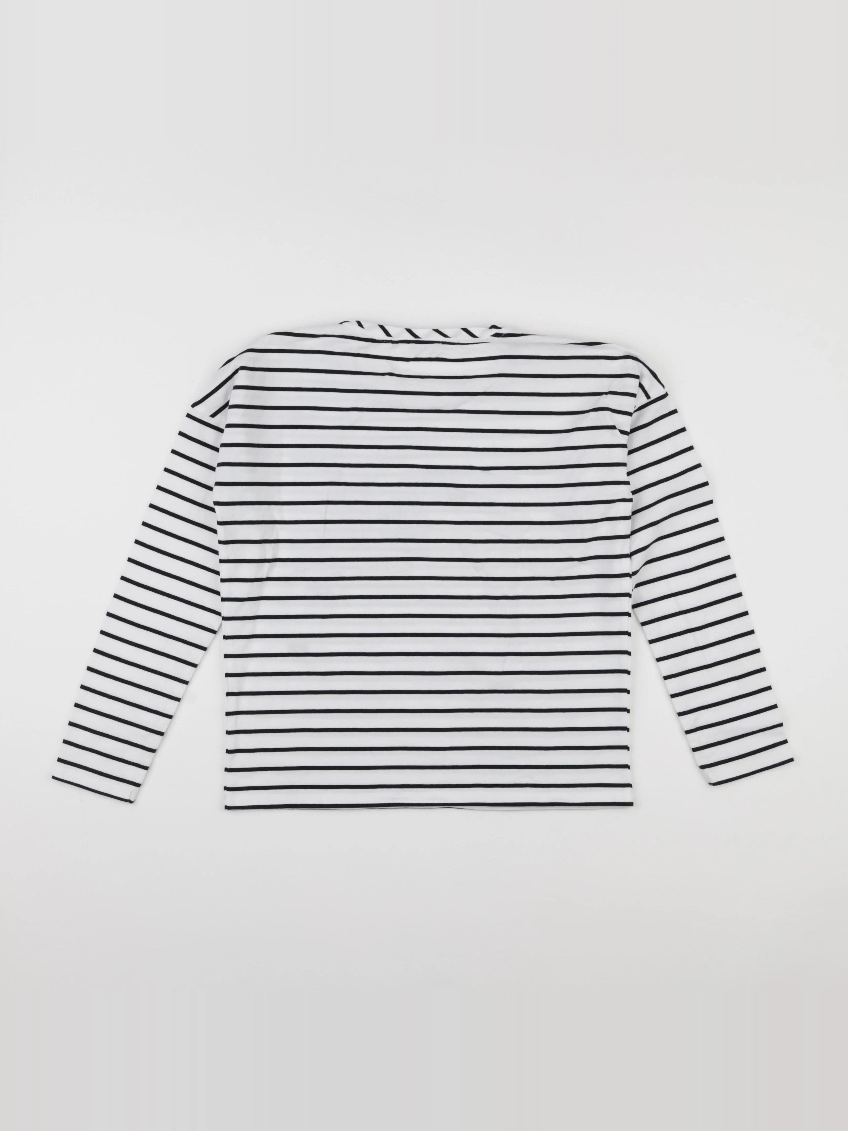 IKKS - tee-shirt blanc, noir - 10 ans
