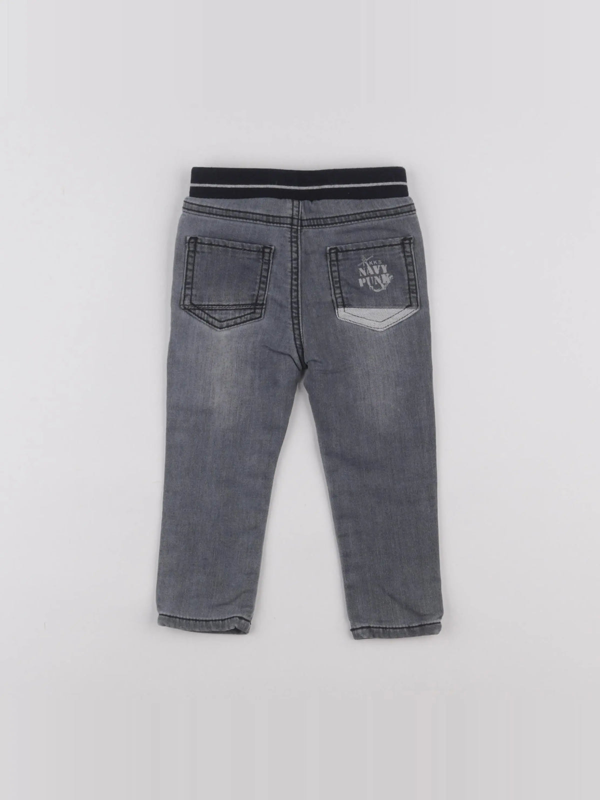 IKKS - jean gris - 18 mois