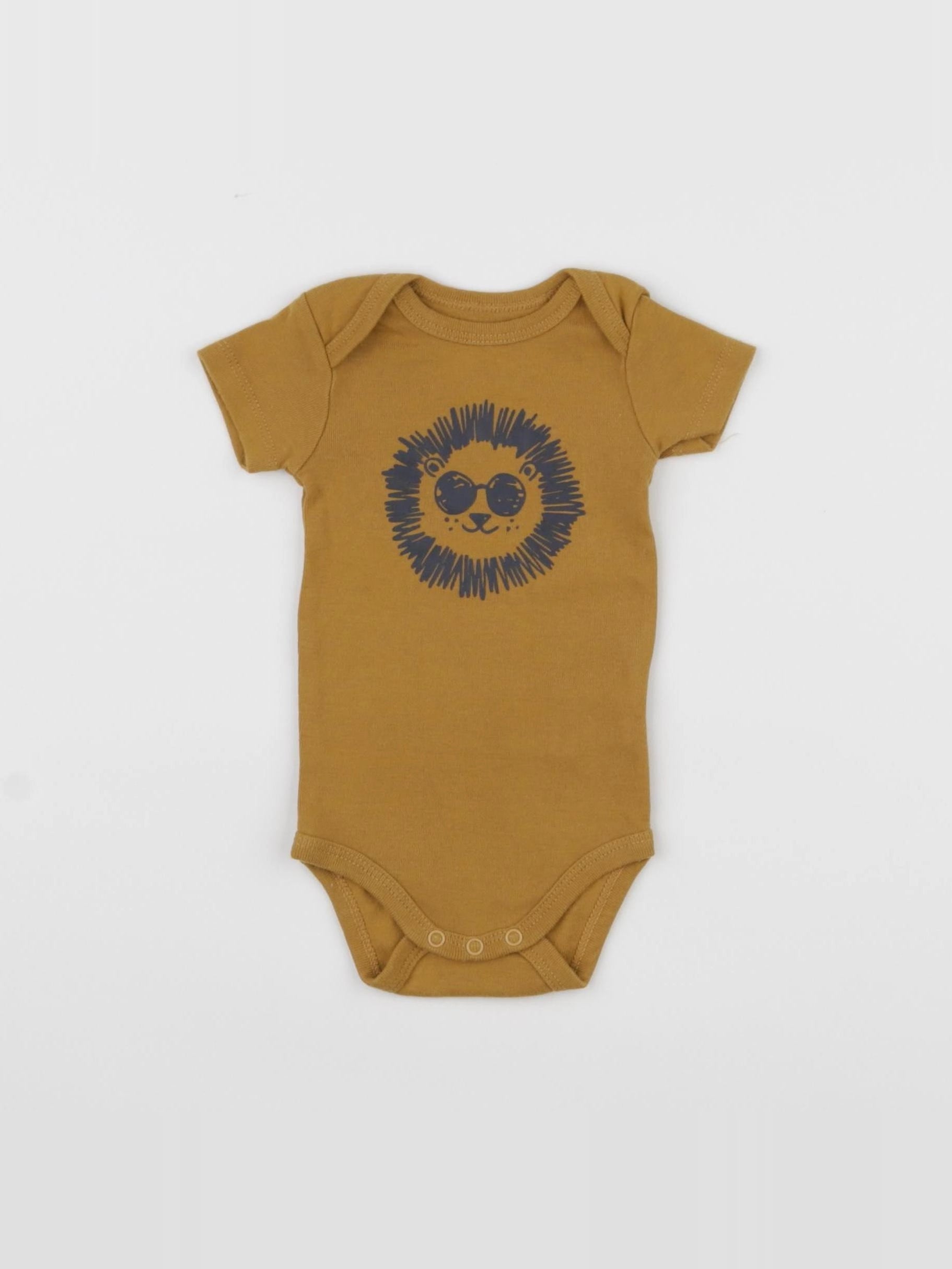 La Redoute - body marron - 3 mois