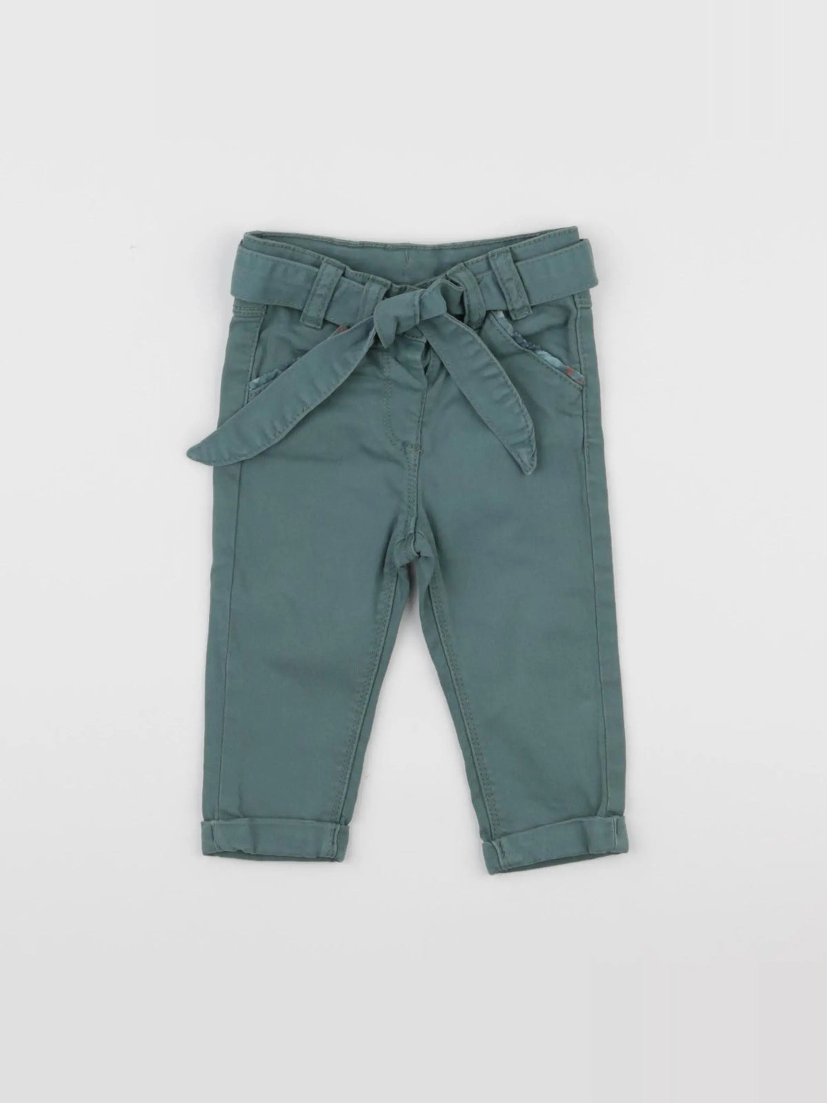 Tape à l'oeil - pantalon vert - 9 mois