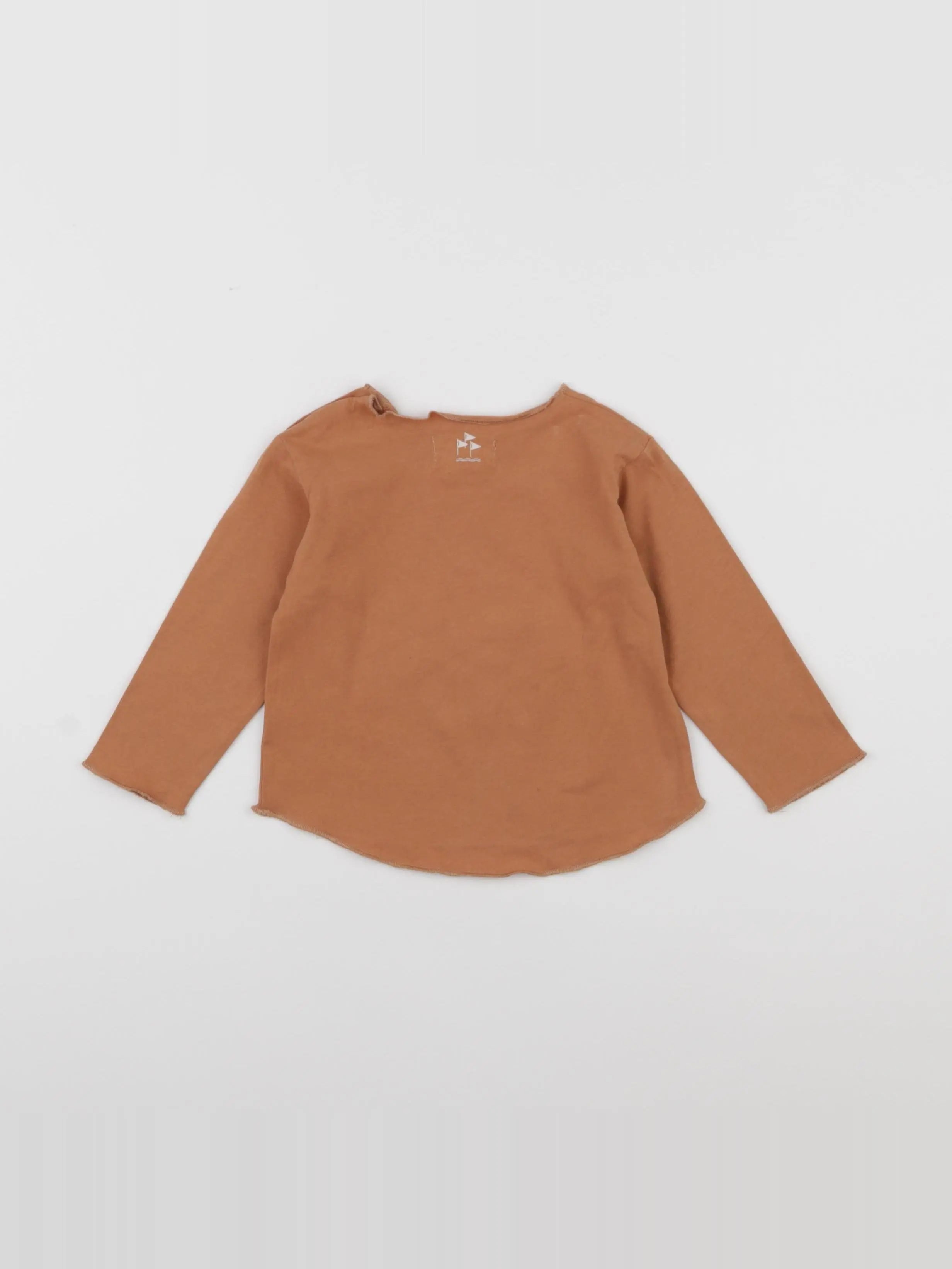 Arsène et les pipelettes - tee-shirt marron - 18 mois