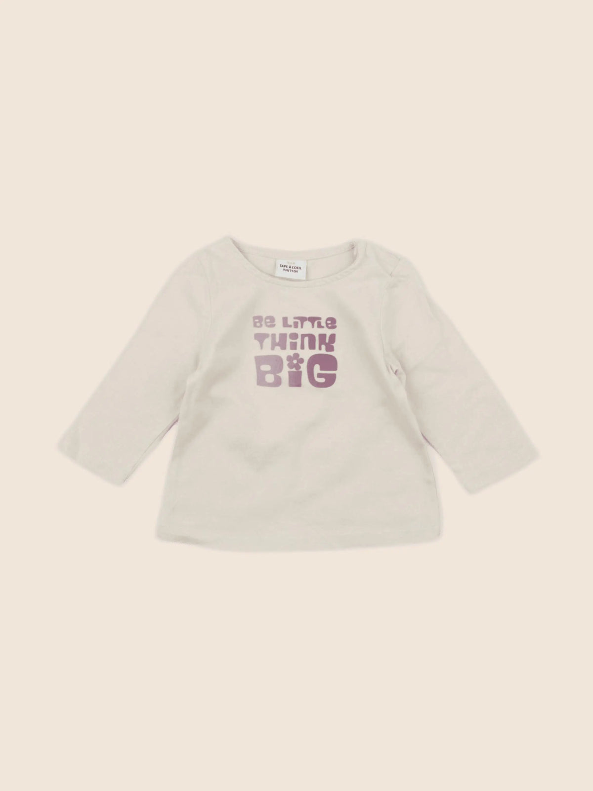 Tape à l'oeil - tee-shirt beige - 9 mois