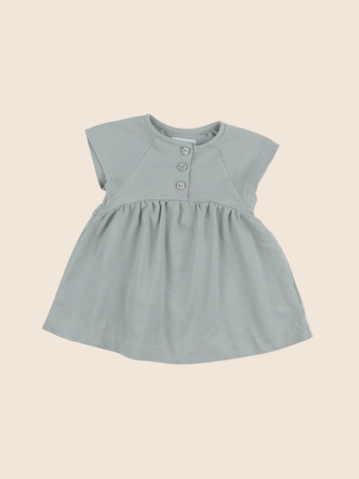 Vertbaudet - robe vert - 6 mois