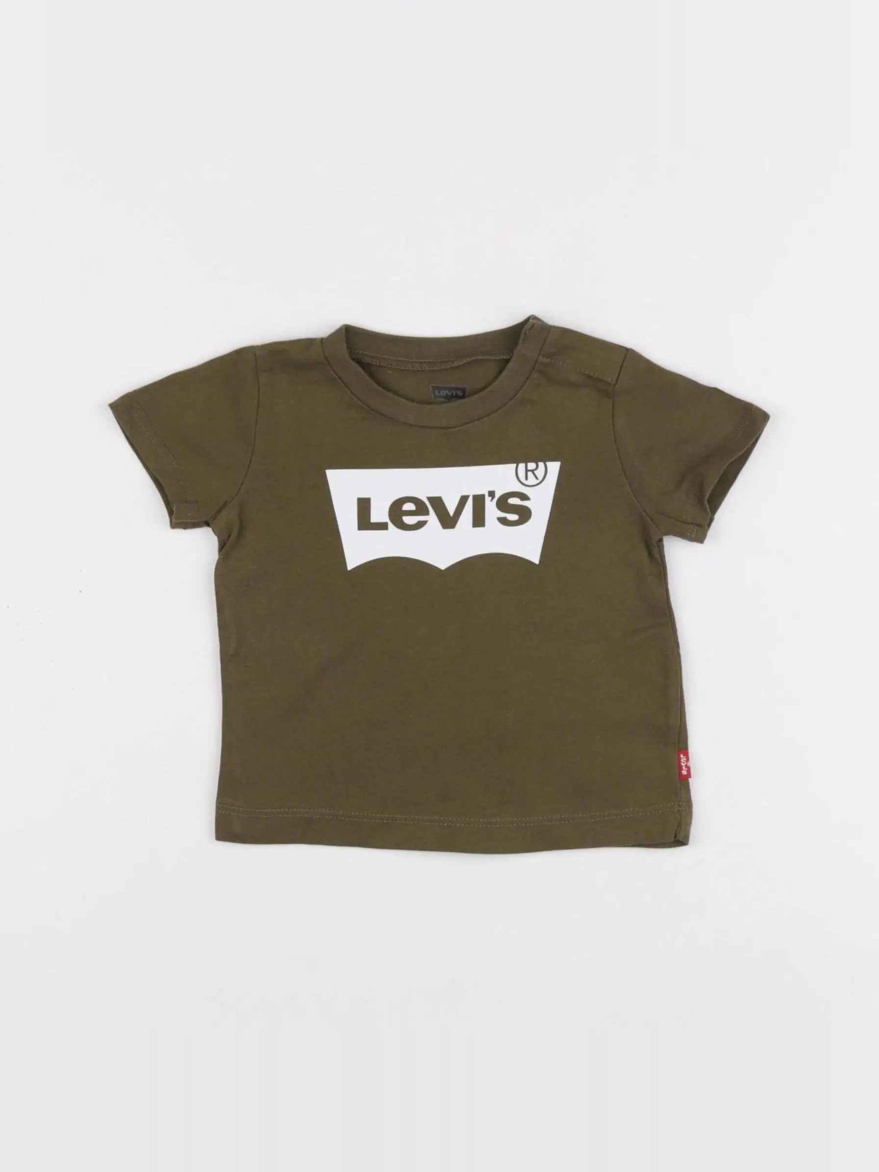 Levi's - tee-shirt vert - 6 mois