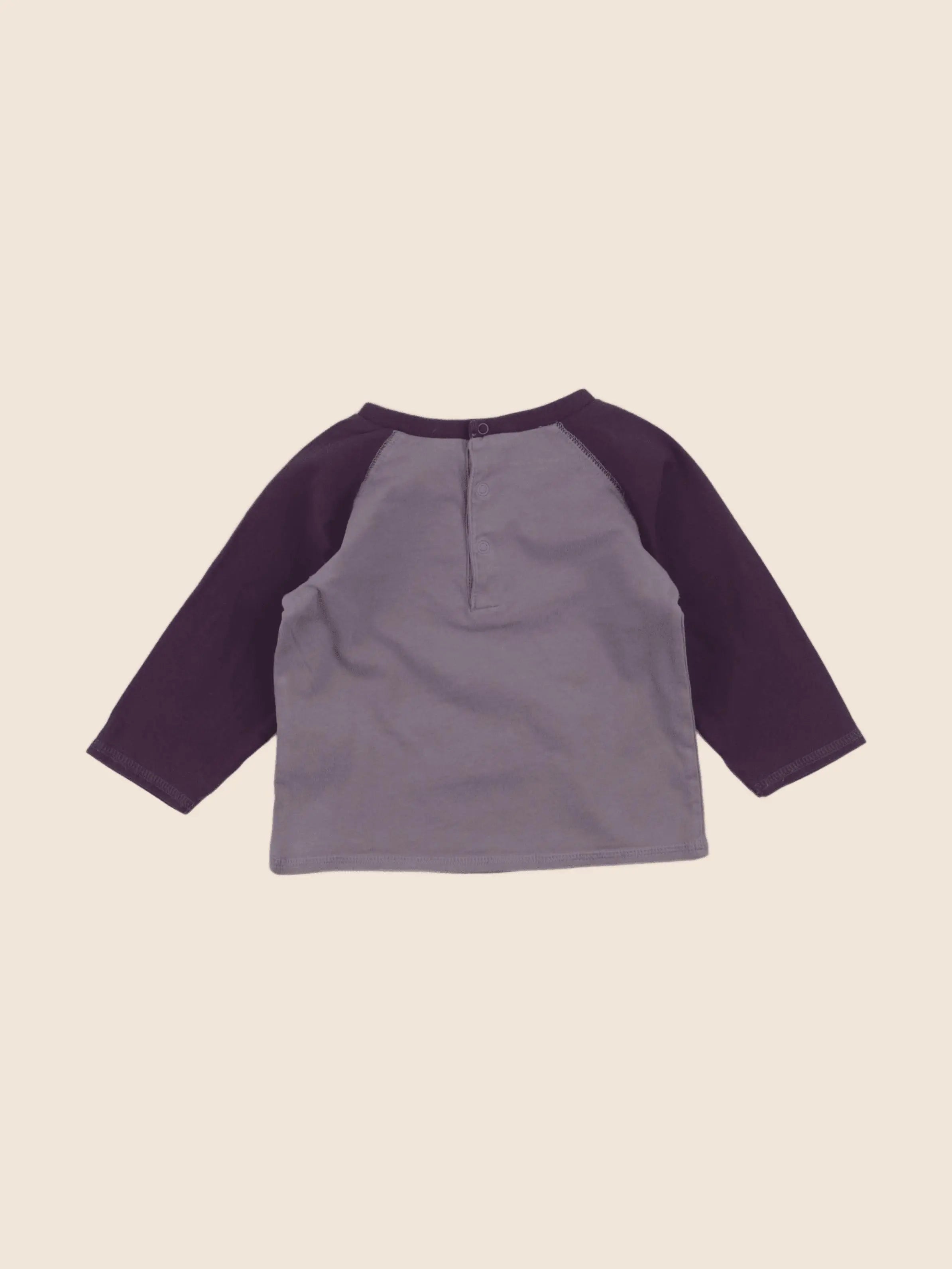 Vertbaudet - tee-shirt violet - 18 mois