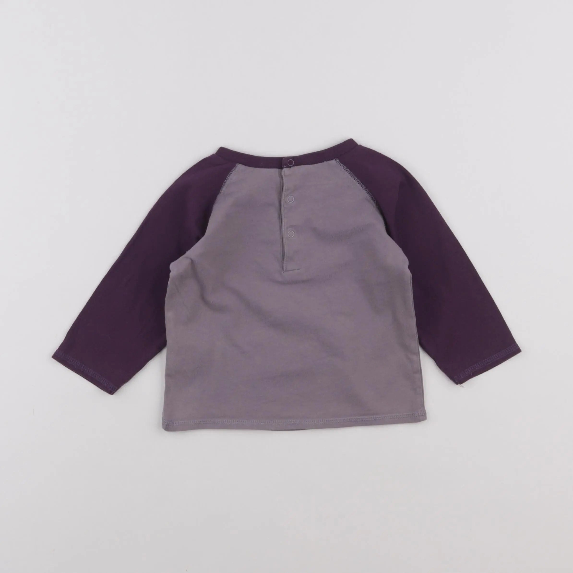 Vertbaudet - tee-shirt violet - 18 mois