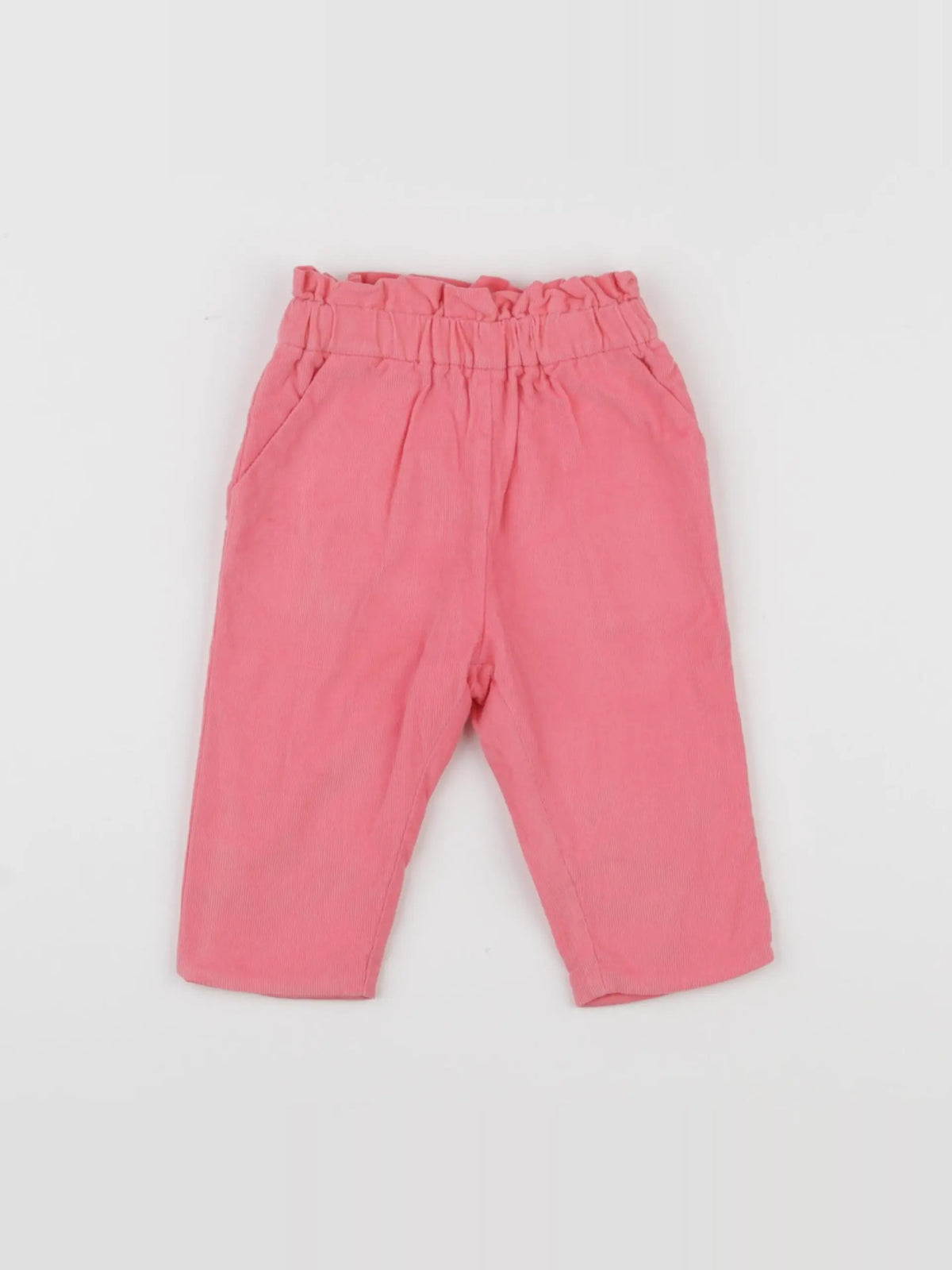 Jacadi - pantalon doublé rose - 6 mois