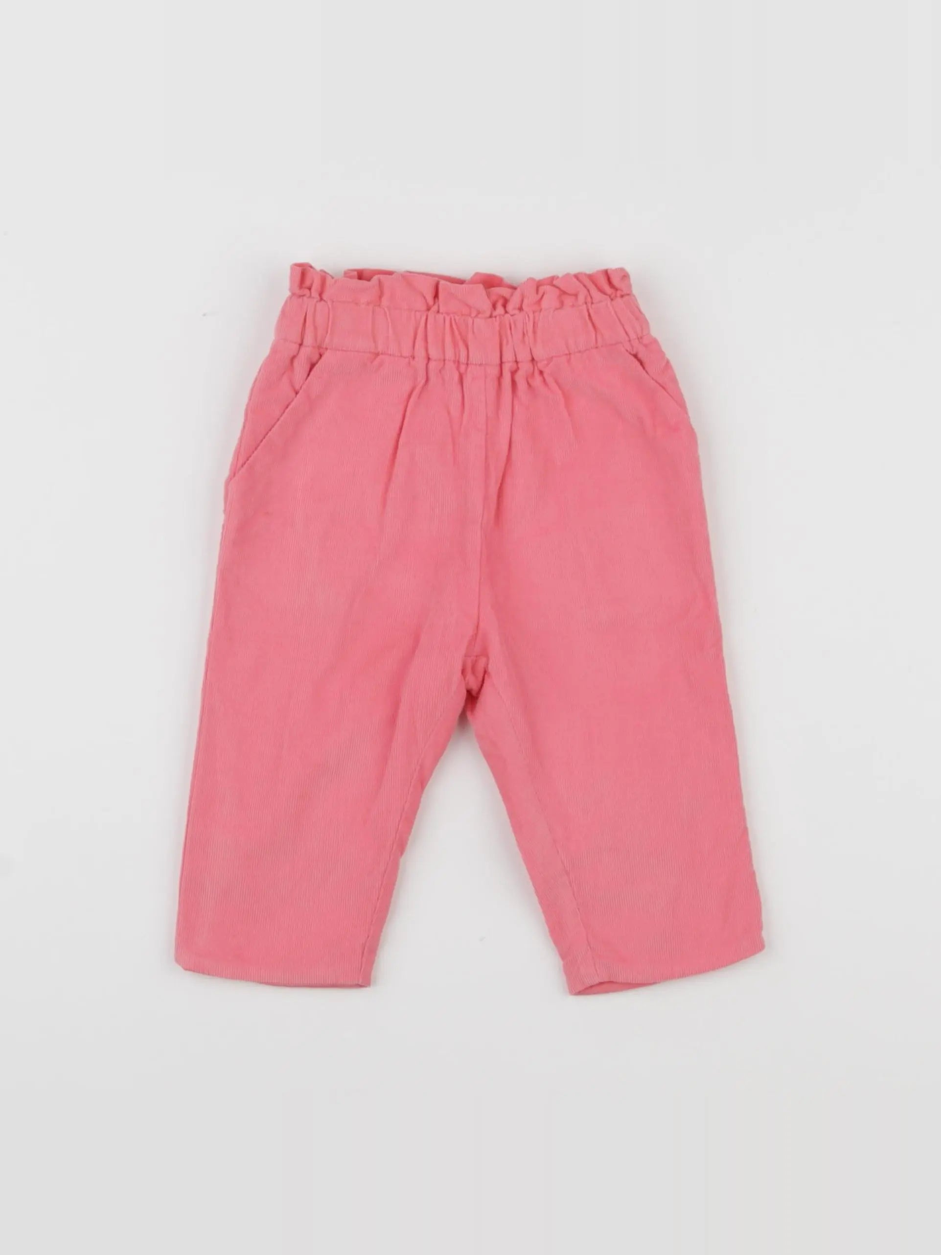 Jacadi - pantalon doublé rose - 6 mois