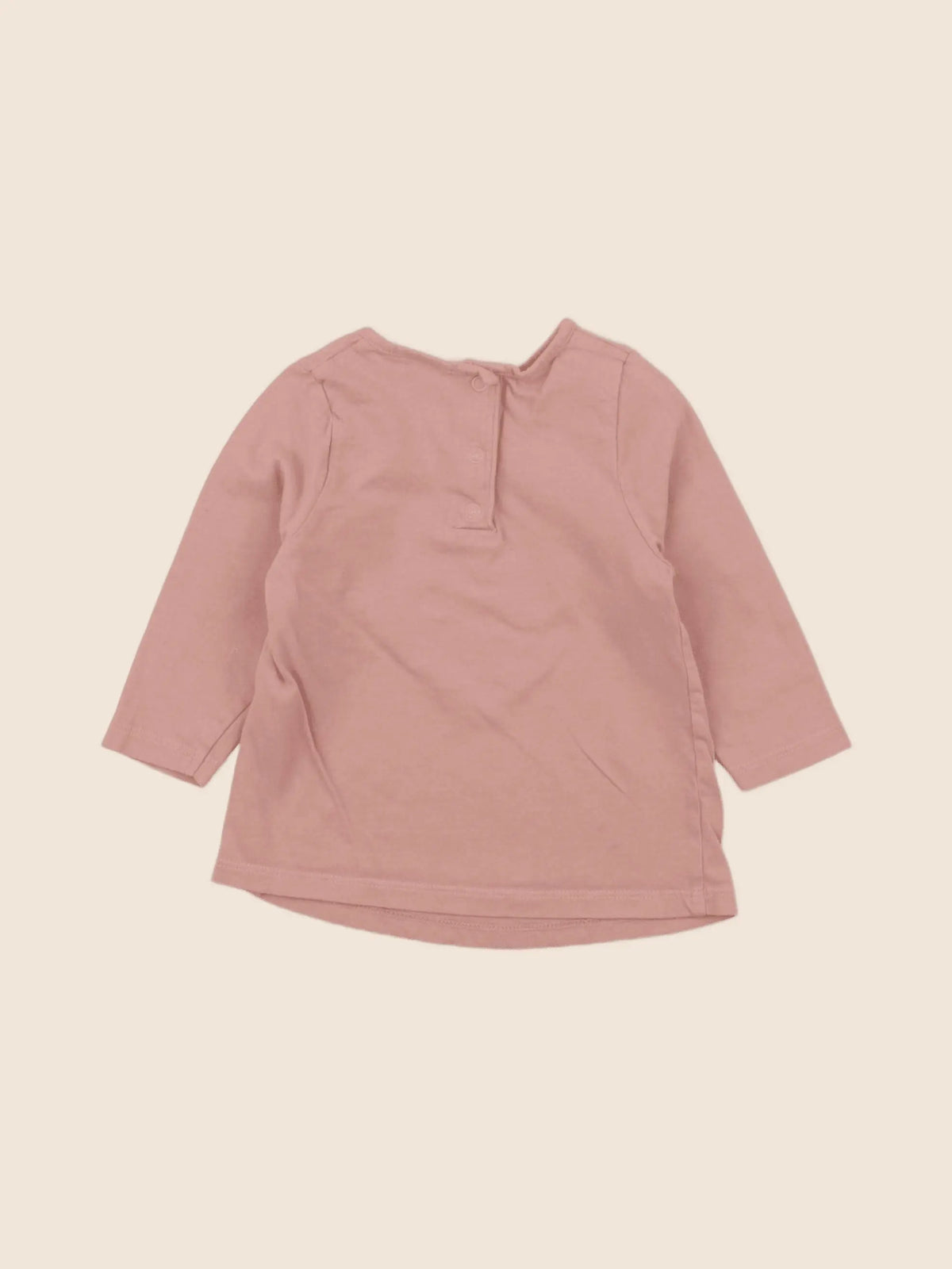 Tape à l'oeil - tee-shirt rose - 6 mois