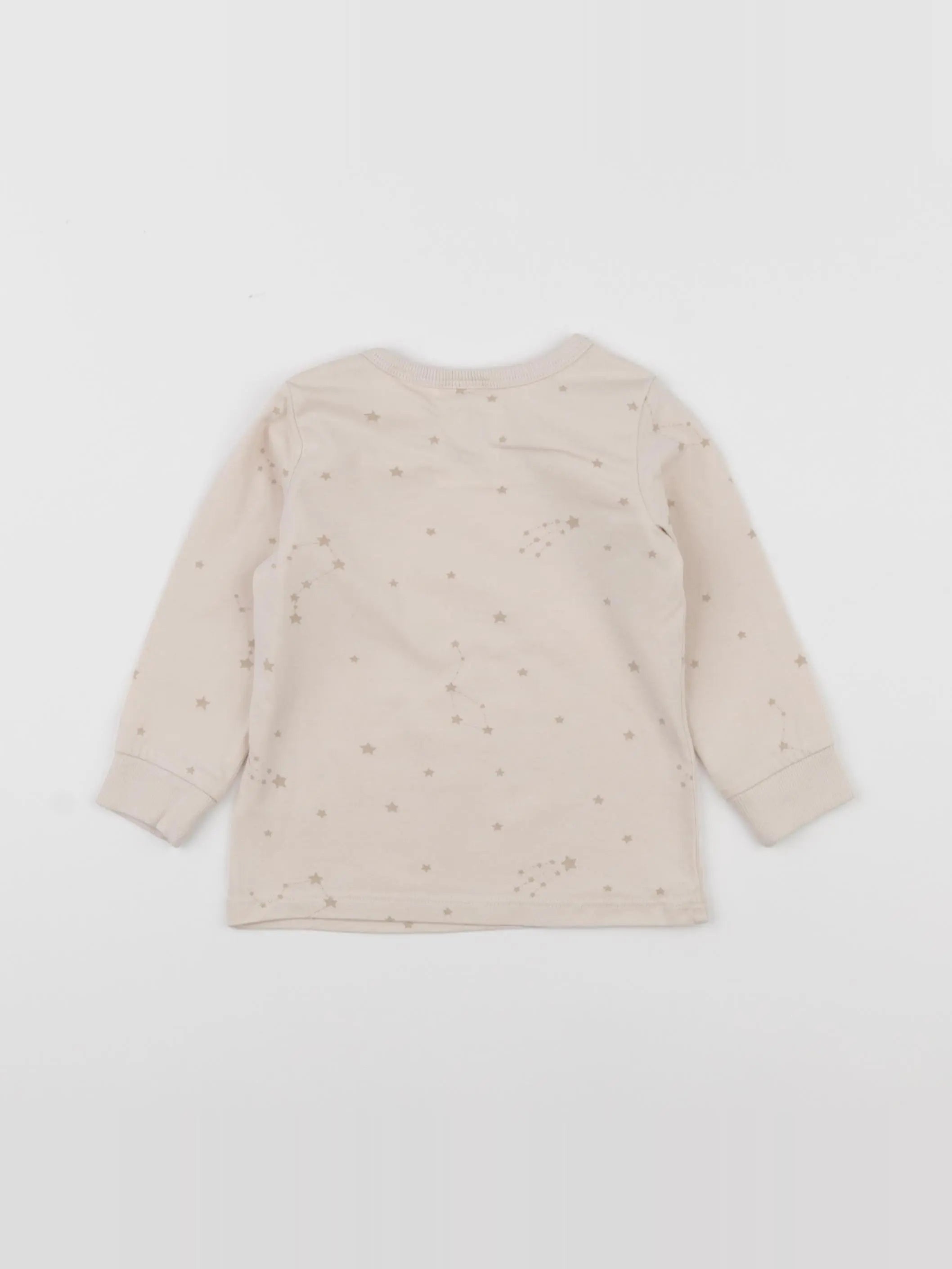 H&M - tee-shirt beige - 3/6 mois