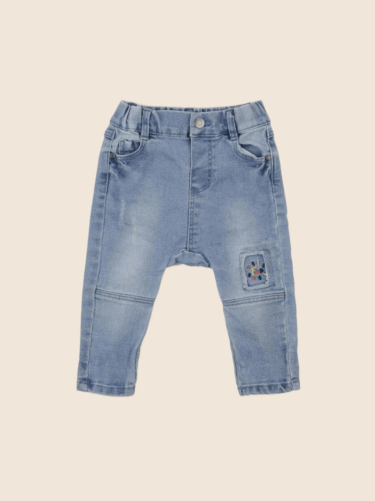 Tape à l'oeil - pantalon bleu - 9 mois