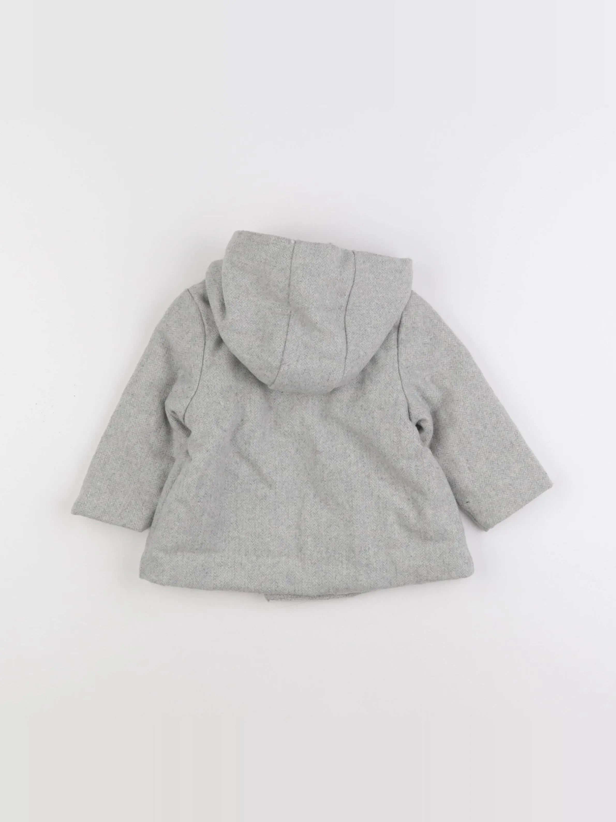 Gocco - manteau gris - 9/12 mois