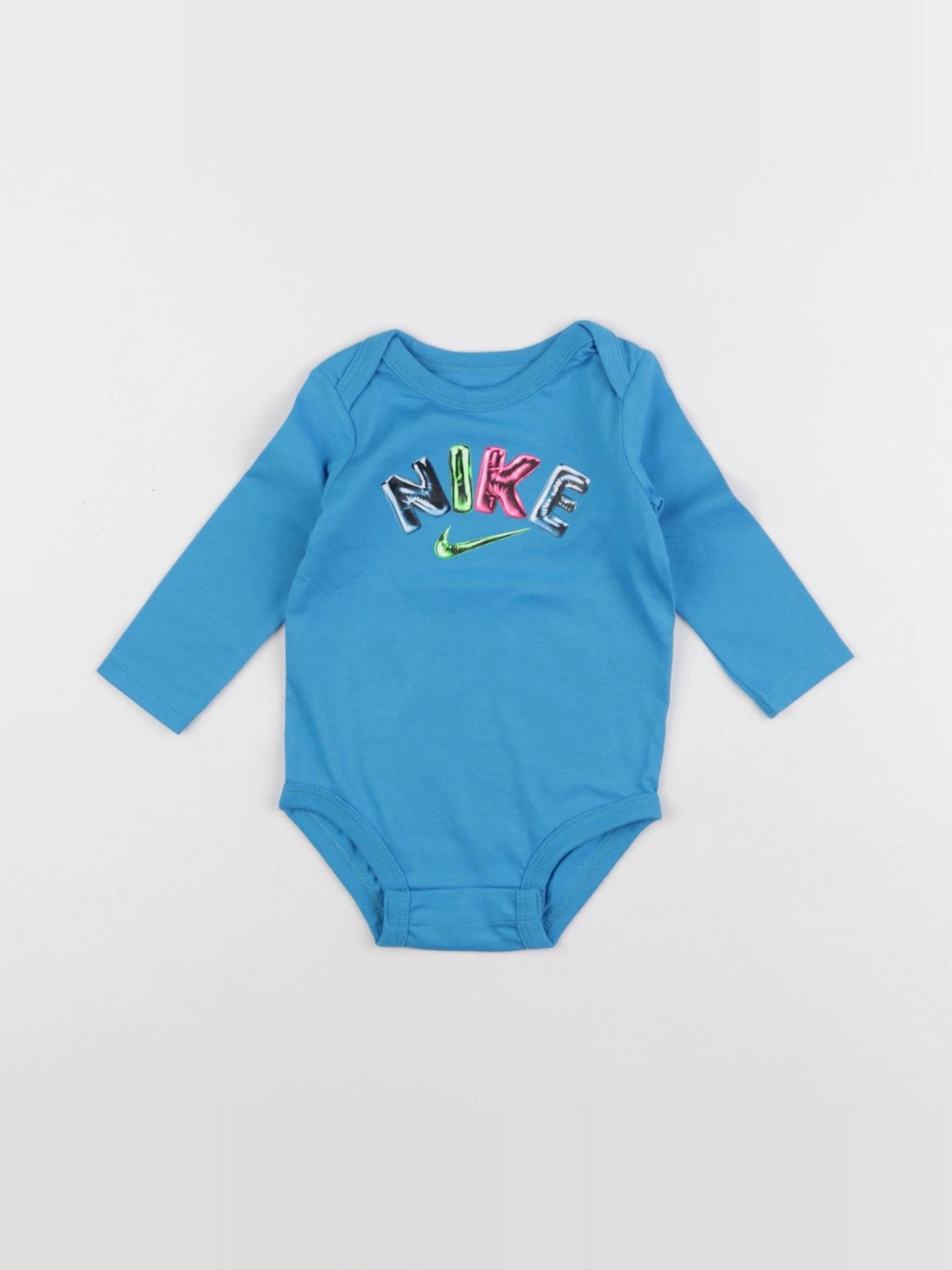 Nike - body bleu - 6 mois