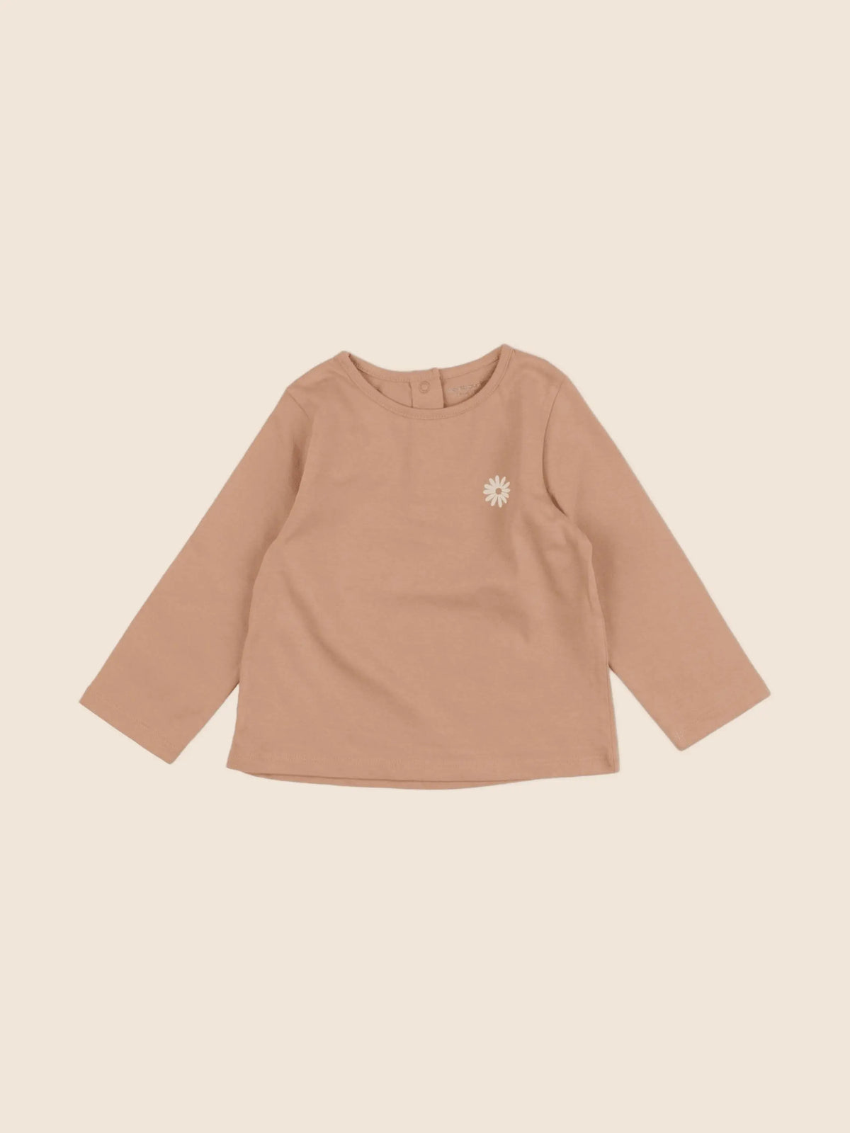 Vertbaudet - tee-shirt marron - 12 mois