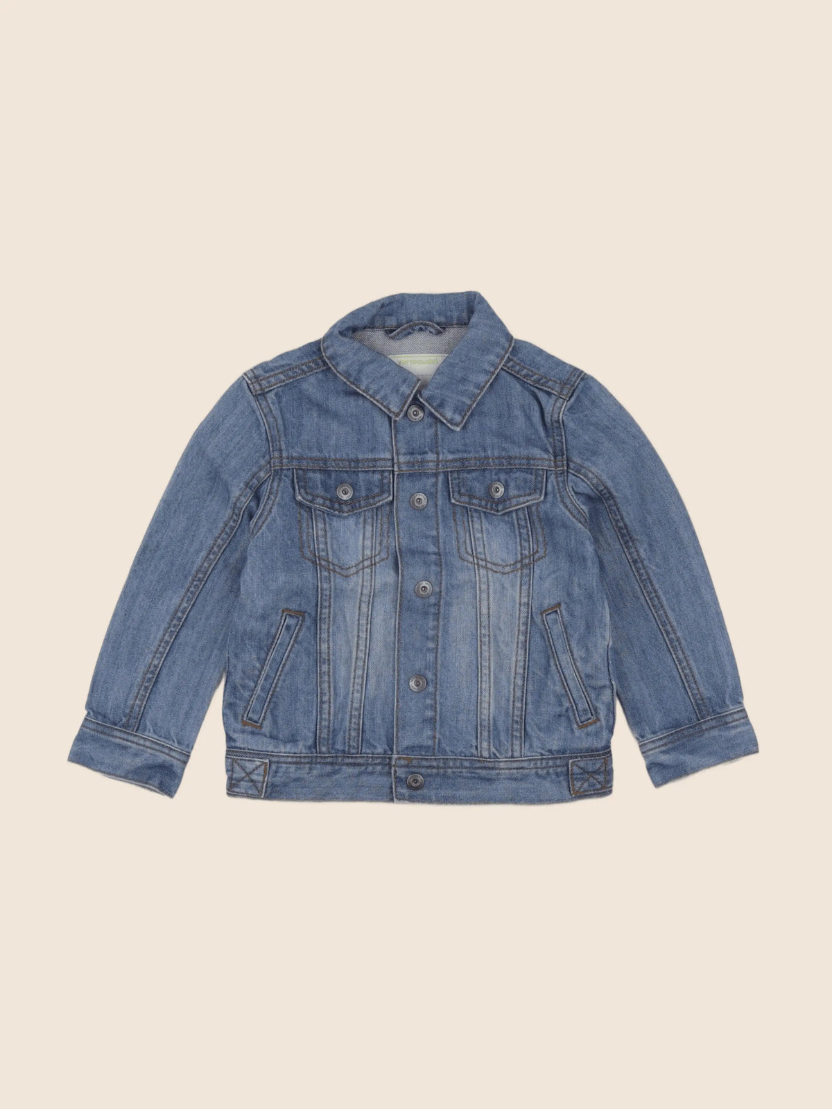 Vertbaudet - veste bleu - 4 ans