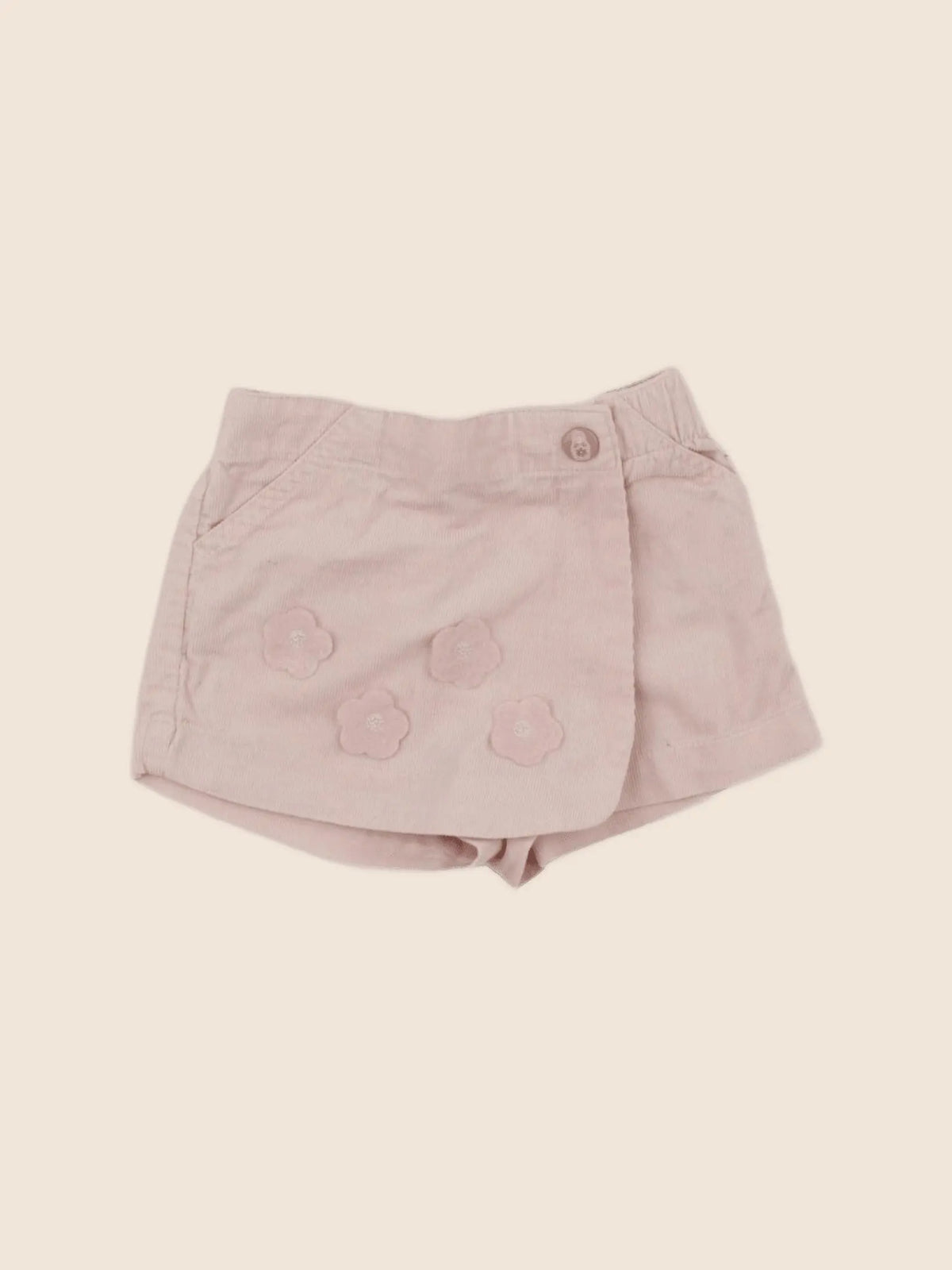 Vertbaudet - jupe short rose - 2 ans