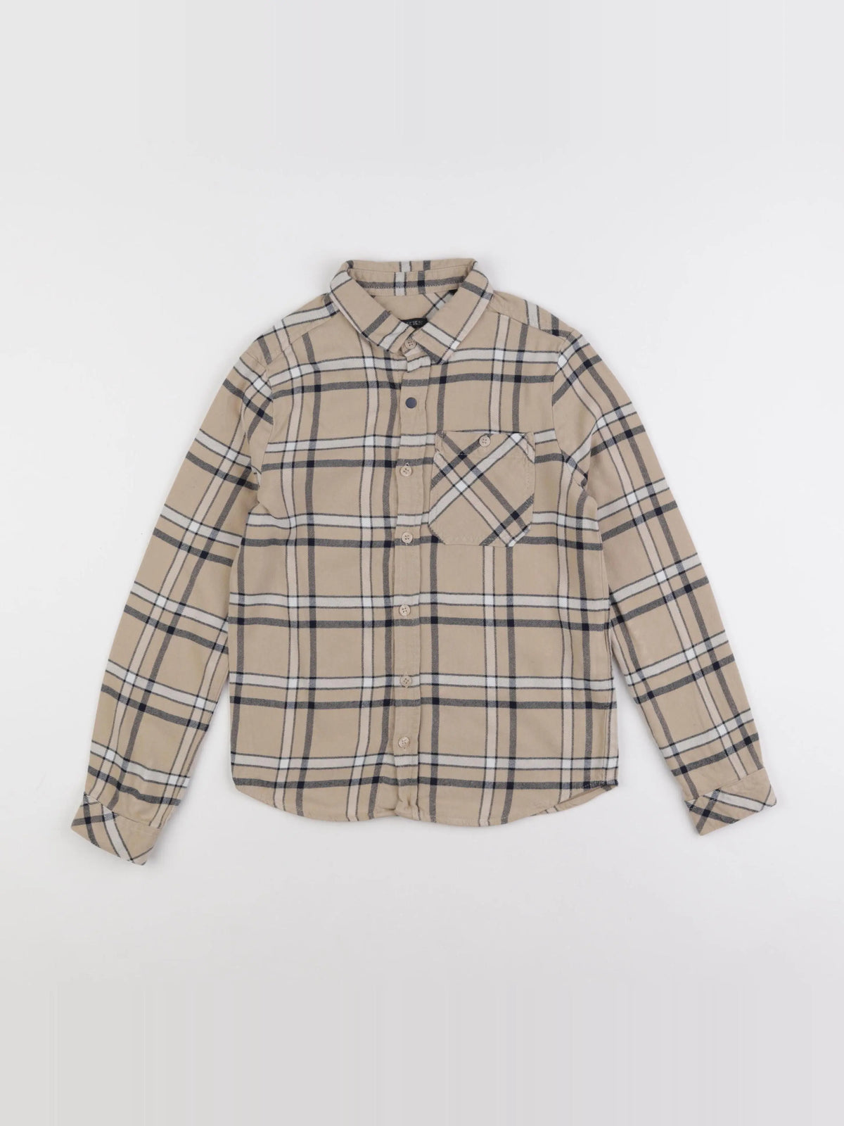 IKKS - chemise beige - 10 ans