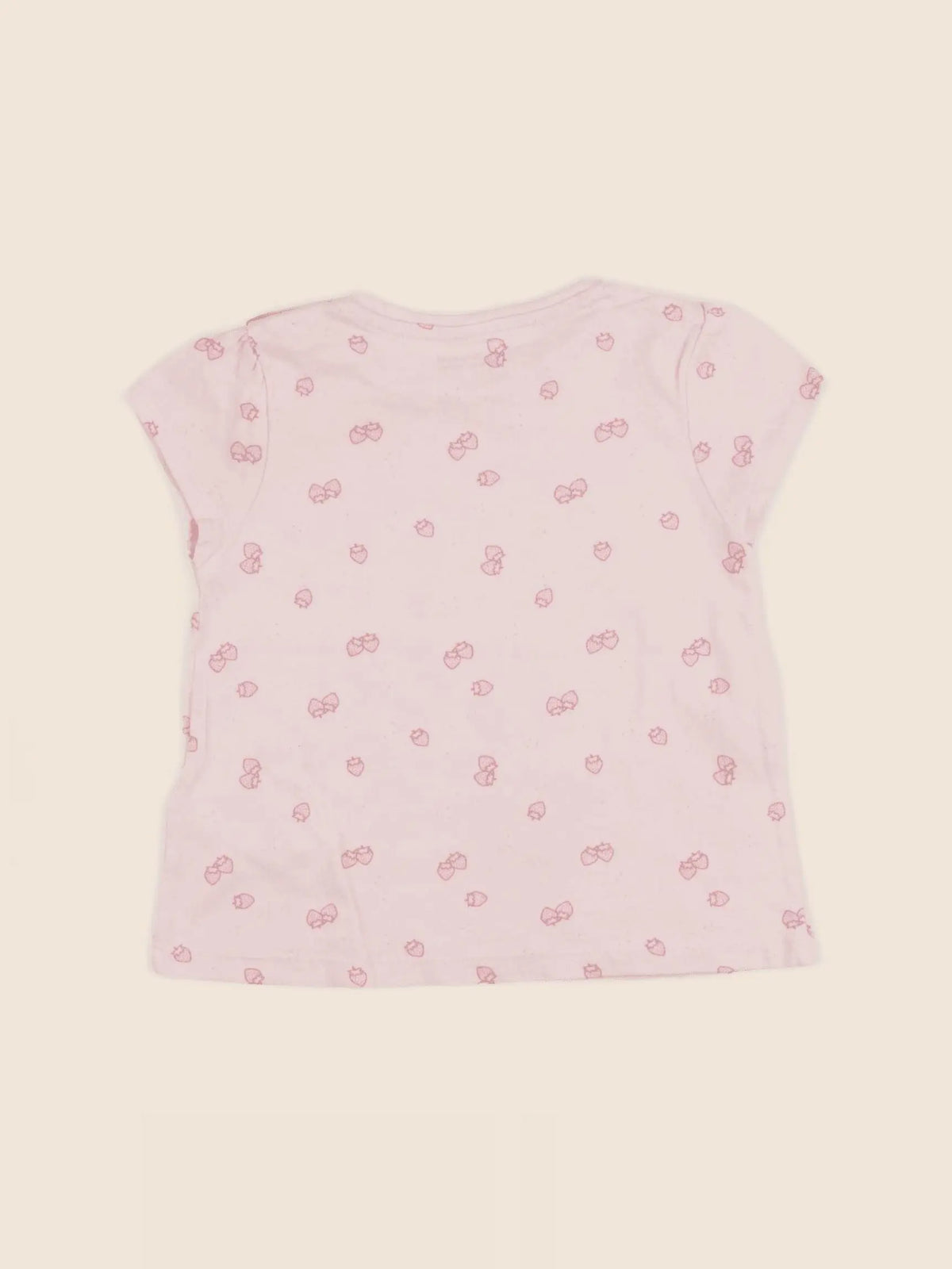 Vertbaudet - tee-shirt rose - 18 mois