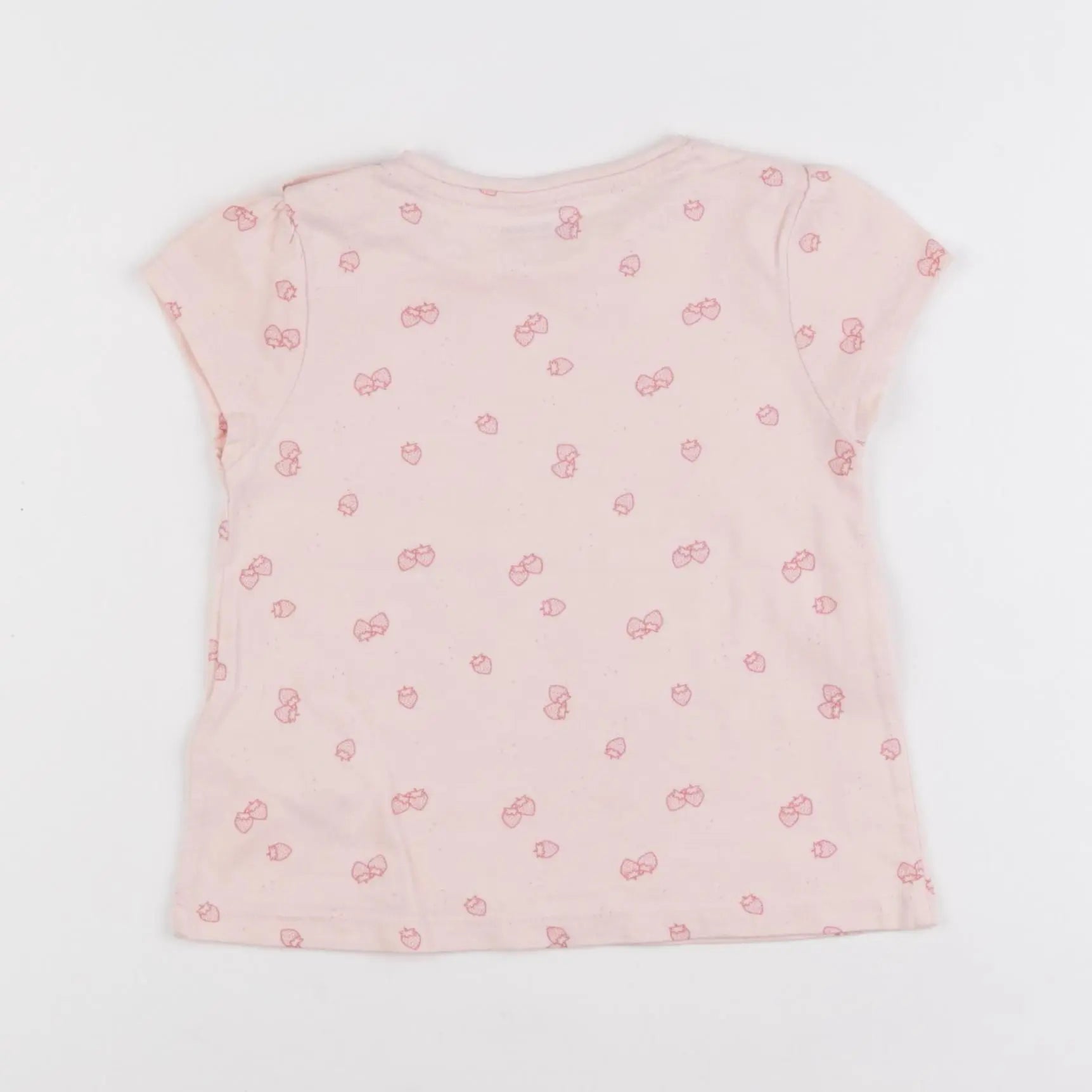 Vertbaudet - tee-shirt rose - 18 mois
