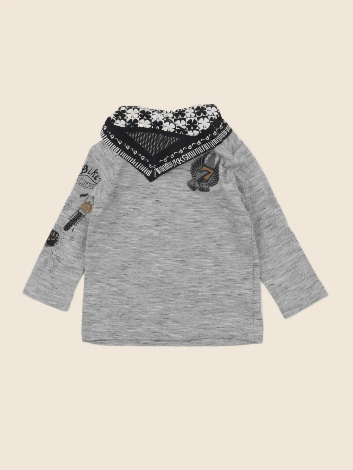 IKKS - tee-shirt gris - 3 mois