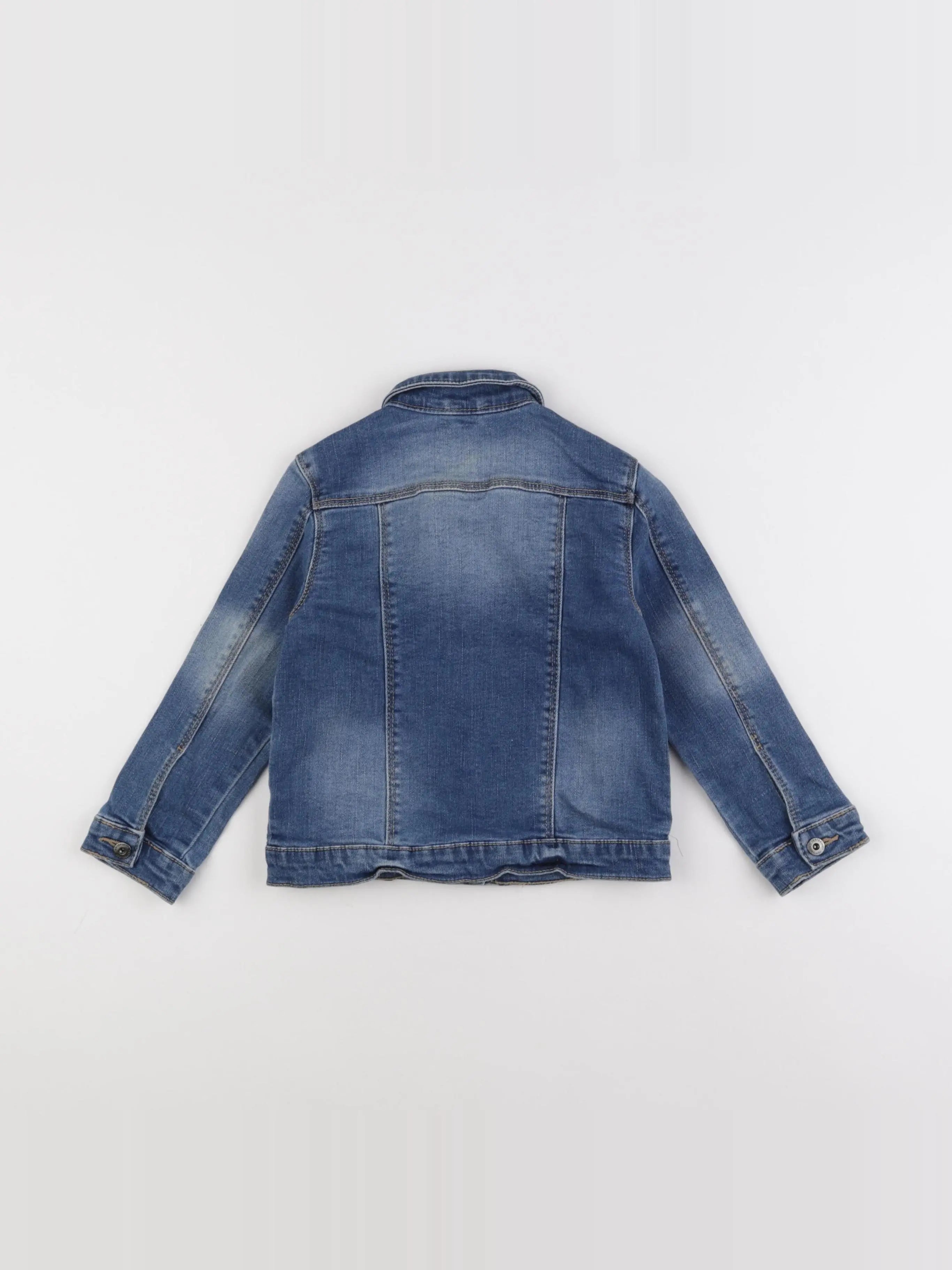 Vertbaudet - veste bleu - 4 ans
