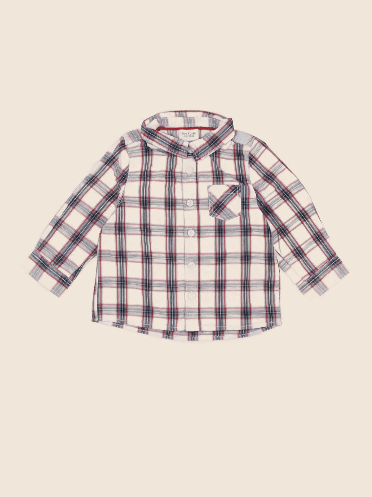 Tape à l'oeil - chemise multicolore - 18 mois