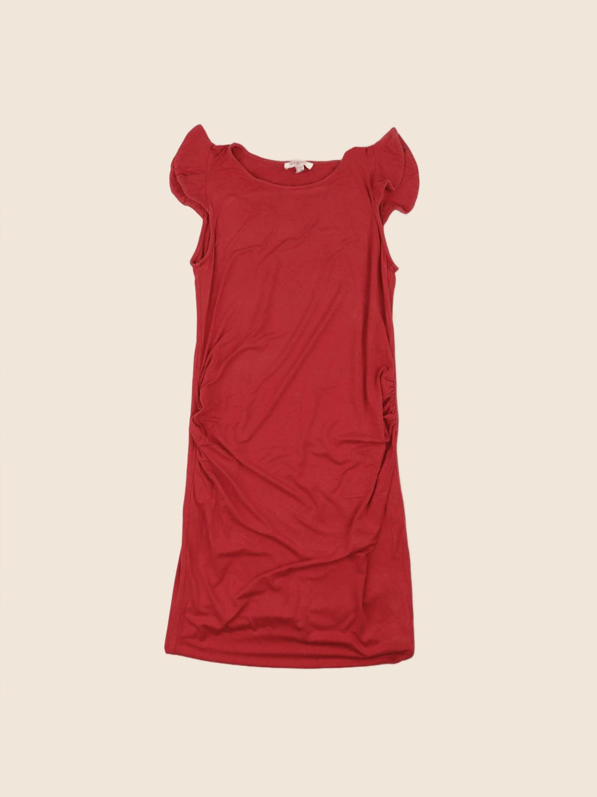 Envie de fraise - robe grossesse rouge - 38 à 40