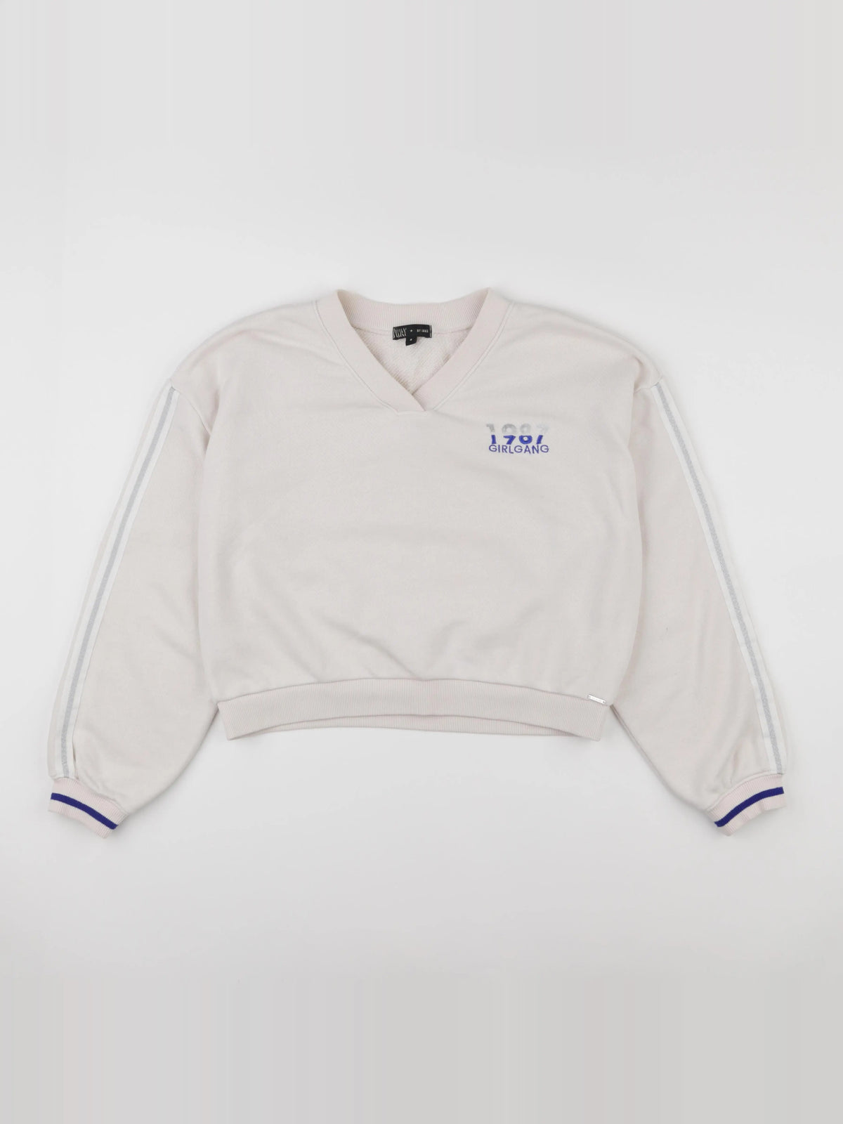IKKS - sweat beige - 14 ans