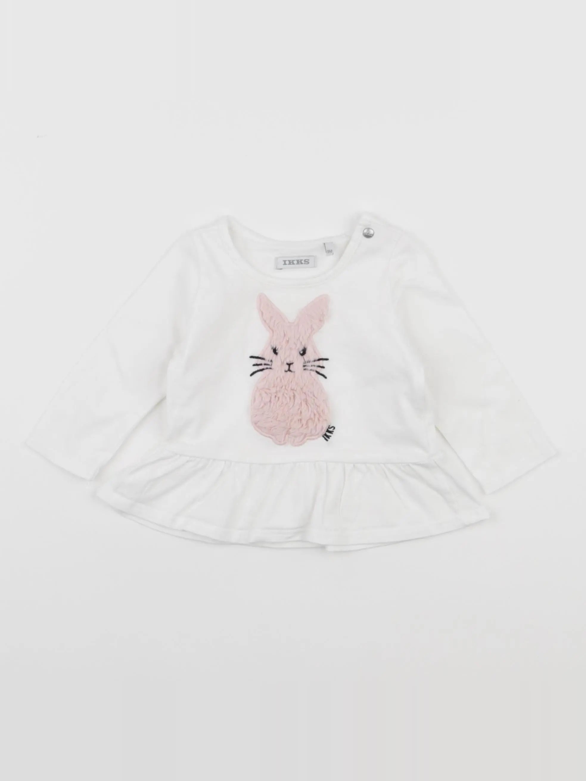 IKKS - tee-shirt blanc - 3 mois