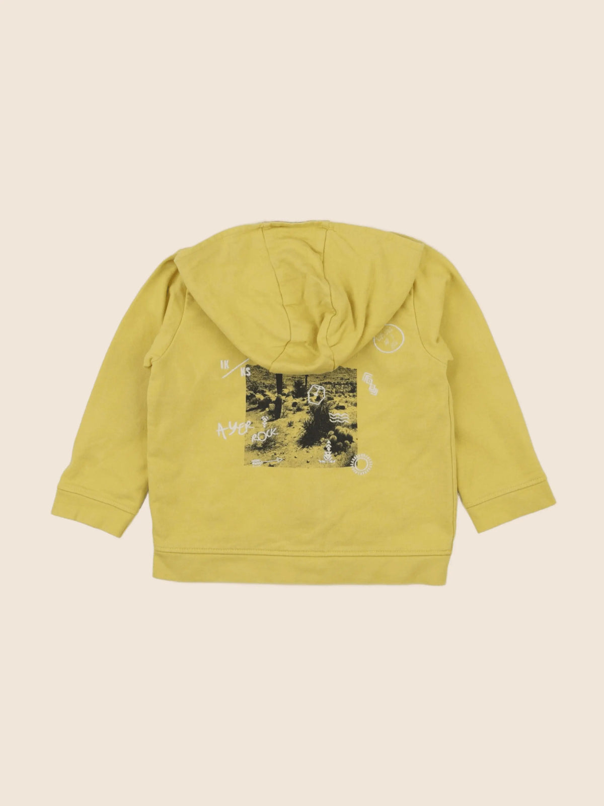 IKKS - sweat jaune - 2 ans