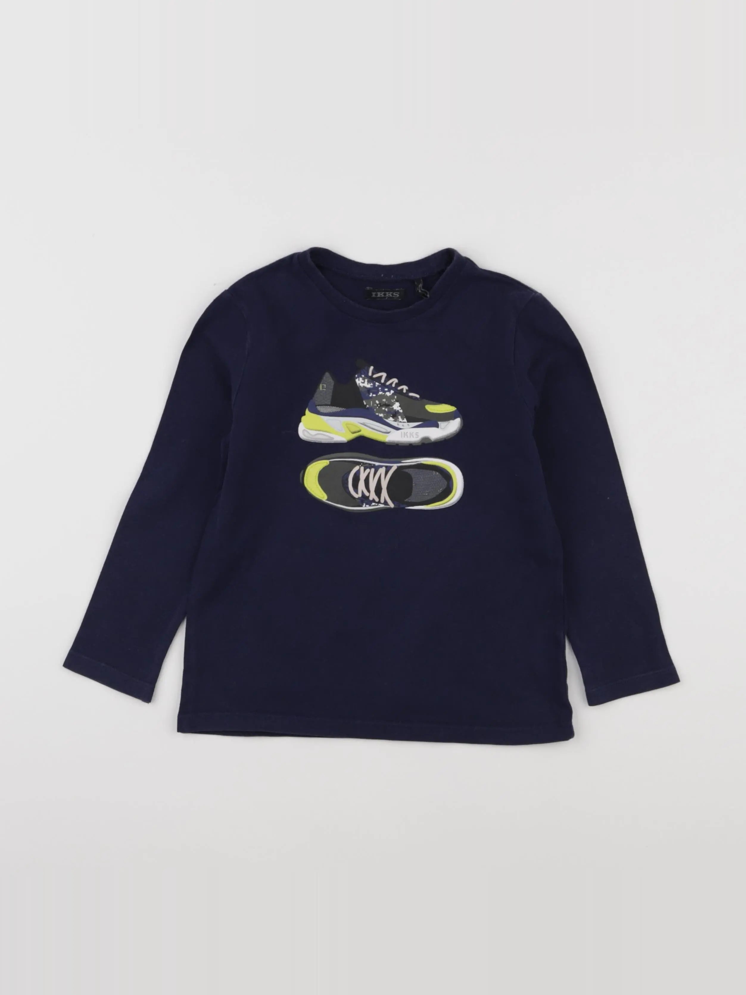 IKKS - tee-shirt bleu - 4 ans