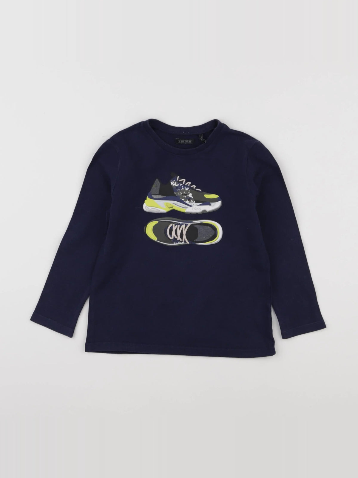IKKS - tee-shirt bleu - 4 ans