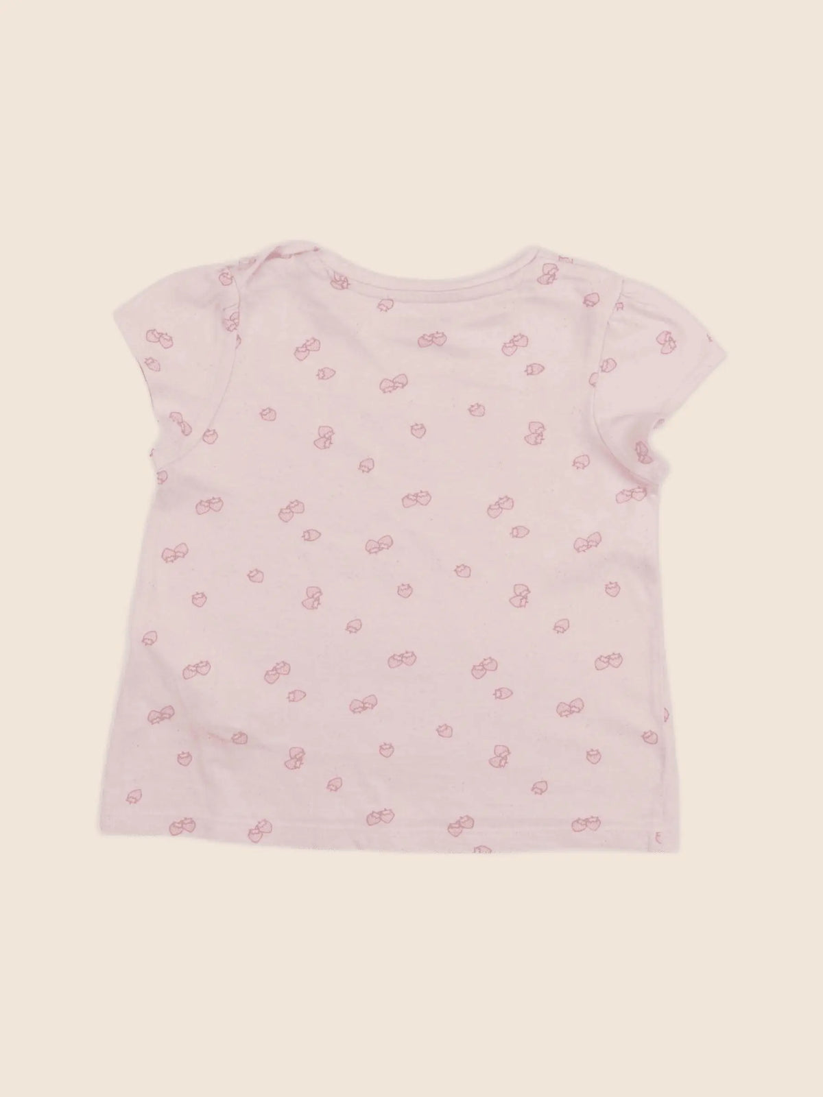 Vertbaudet - tee-shirt rose - 2 ans