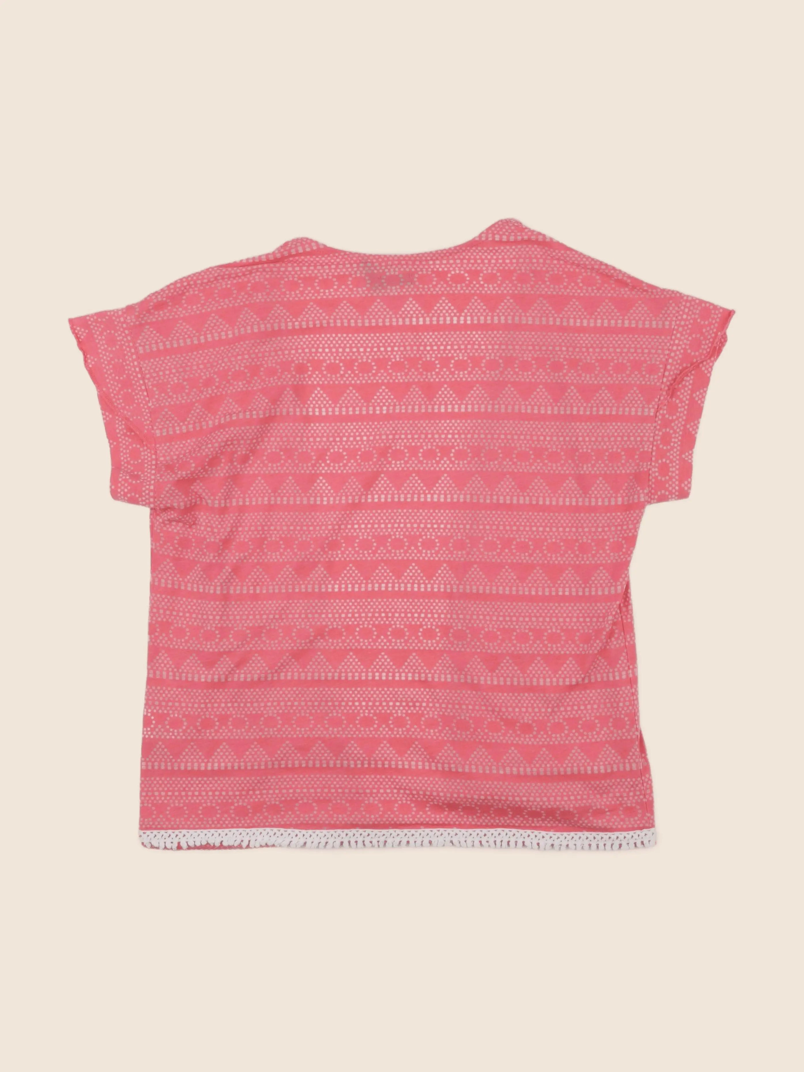 IKKS - gilet rose - 10 ans