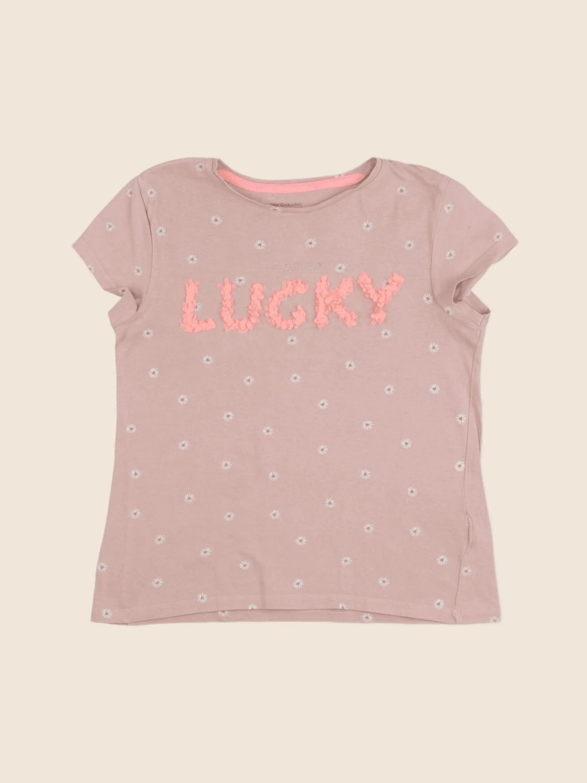 Vertbaudet - tee-shirt rose - 10 ans
