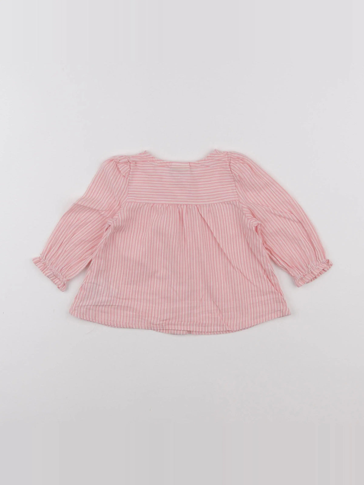 Tape à l'oeil - blouse rose - 12 mois