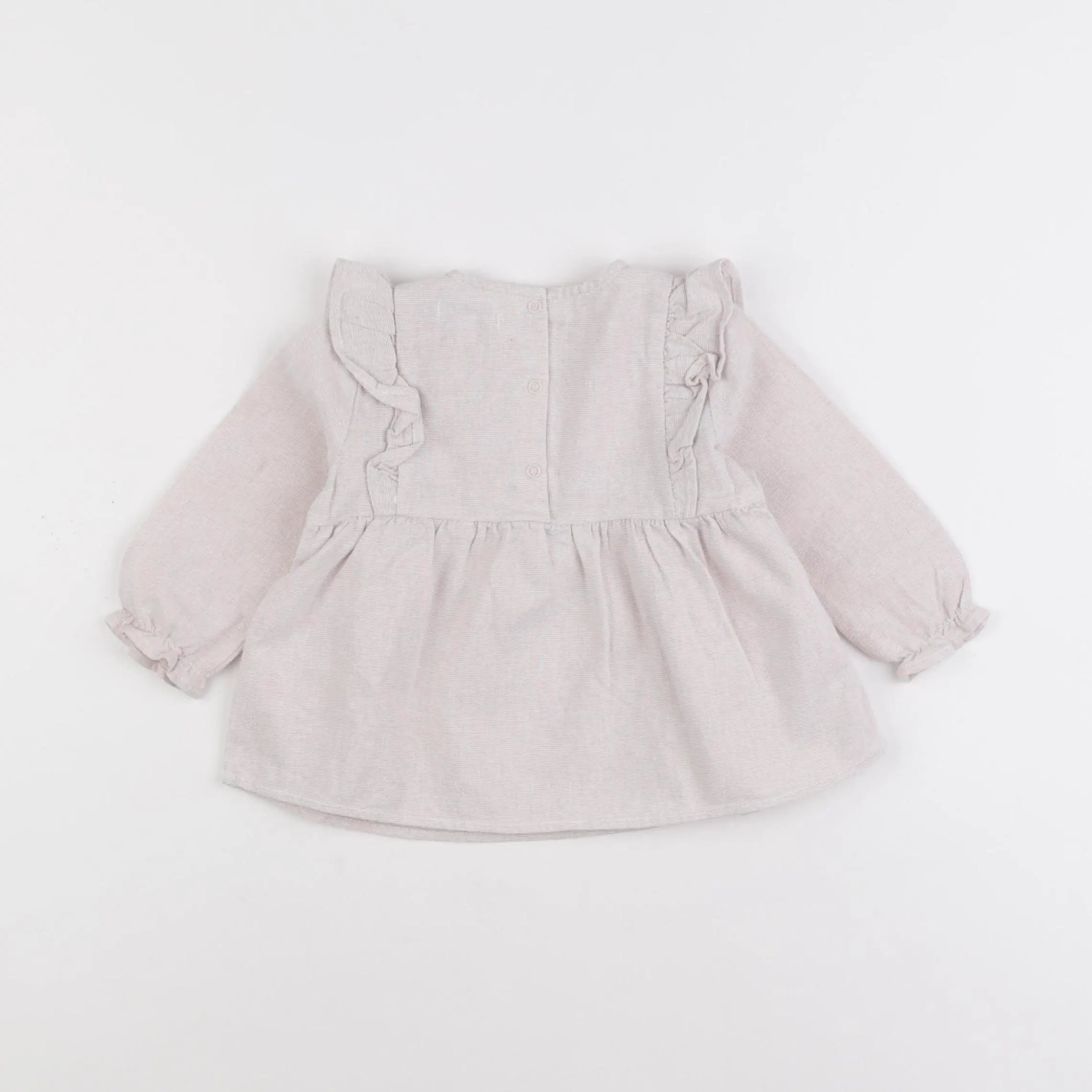 Vertbaudet - blouse rose - 12 mois