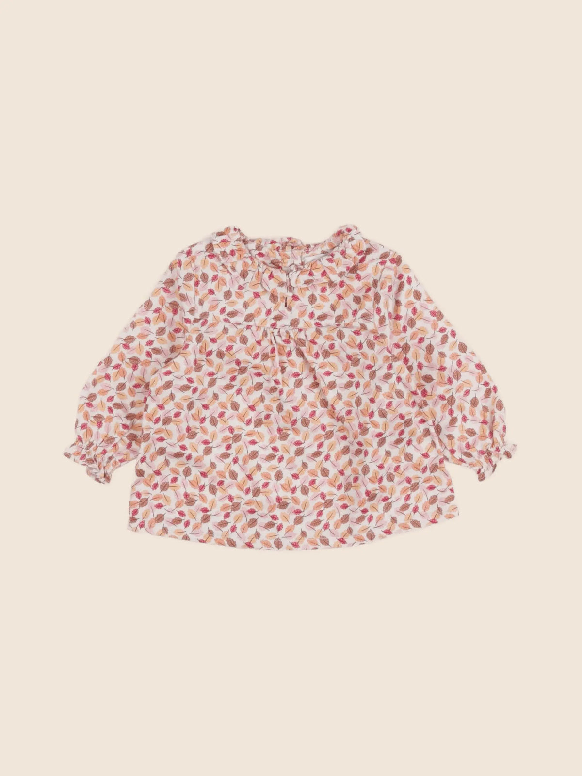 Cadet Rousselle - blouse rose, orange - 6 mois