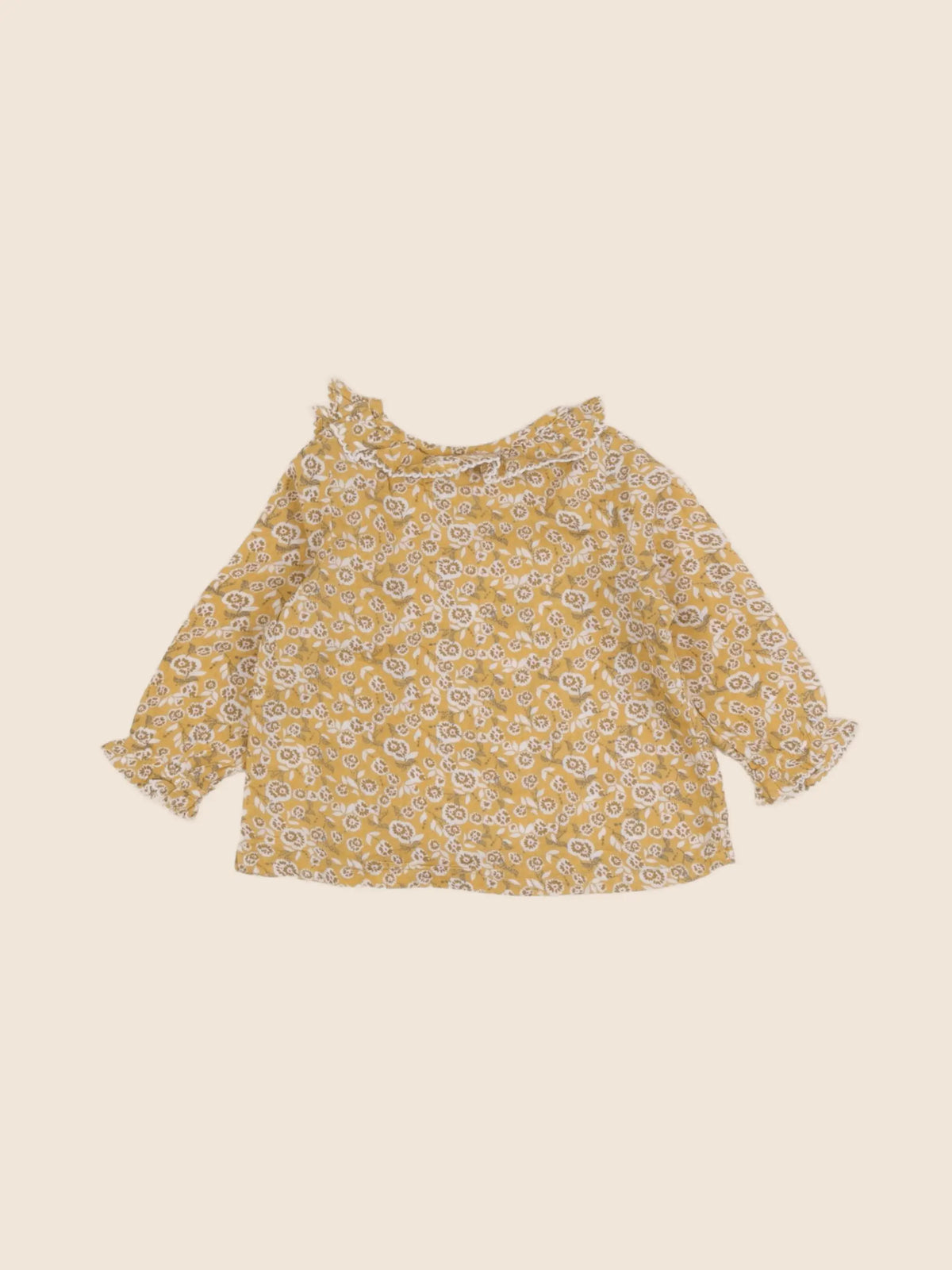 Boutchou - blouse jaune - 6 mois