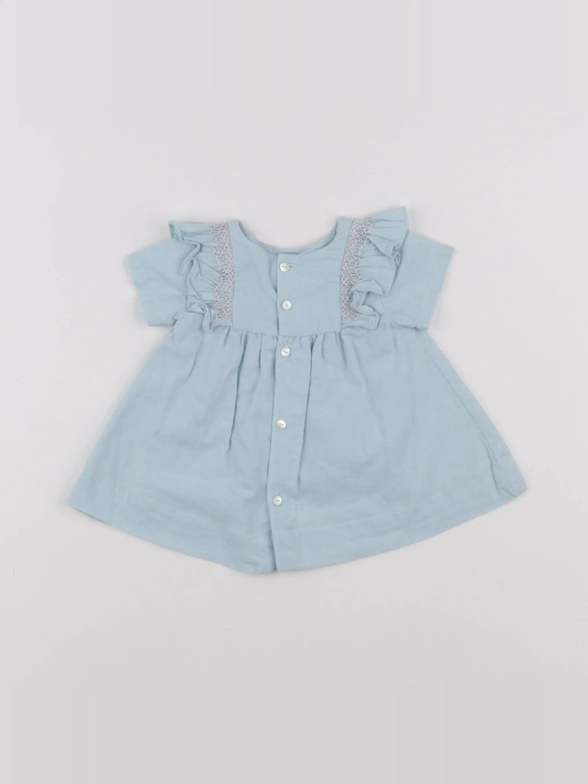 Jacadi - robe bleu - 1 mois