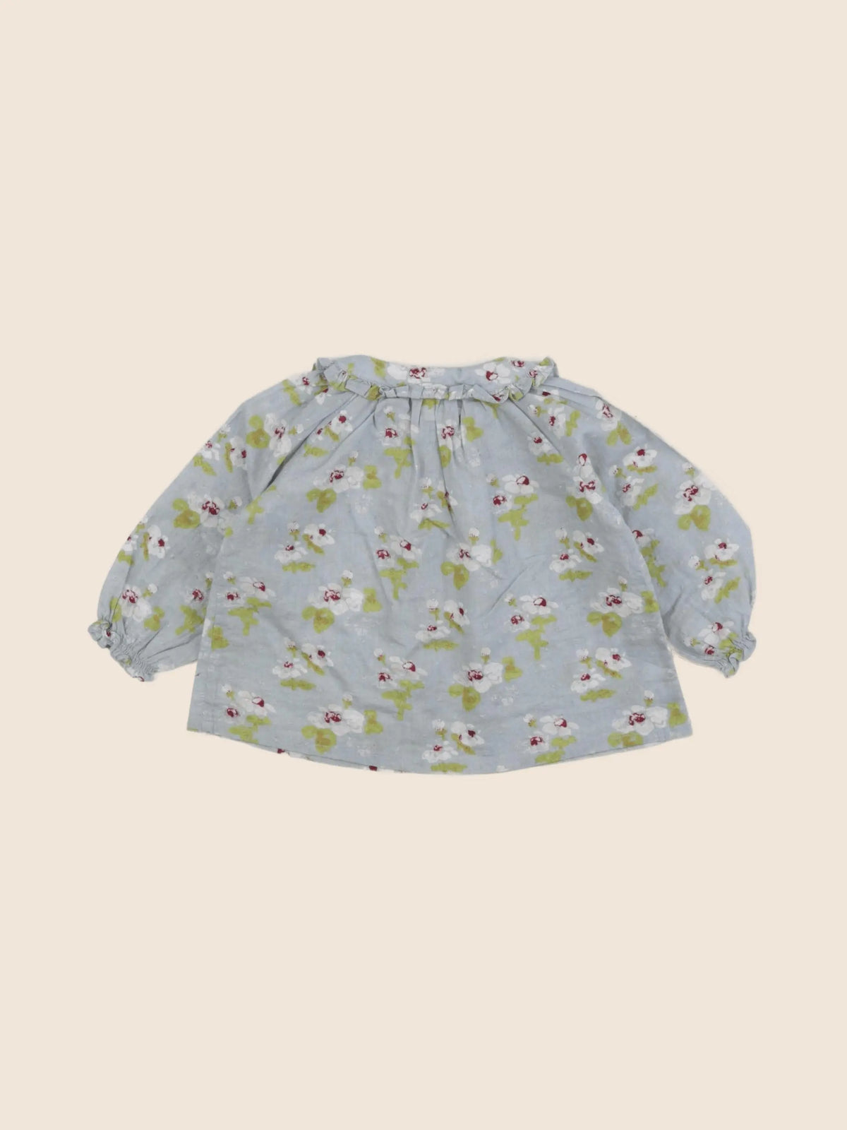 Bonton - blouse bleu - 6 mois