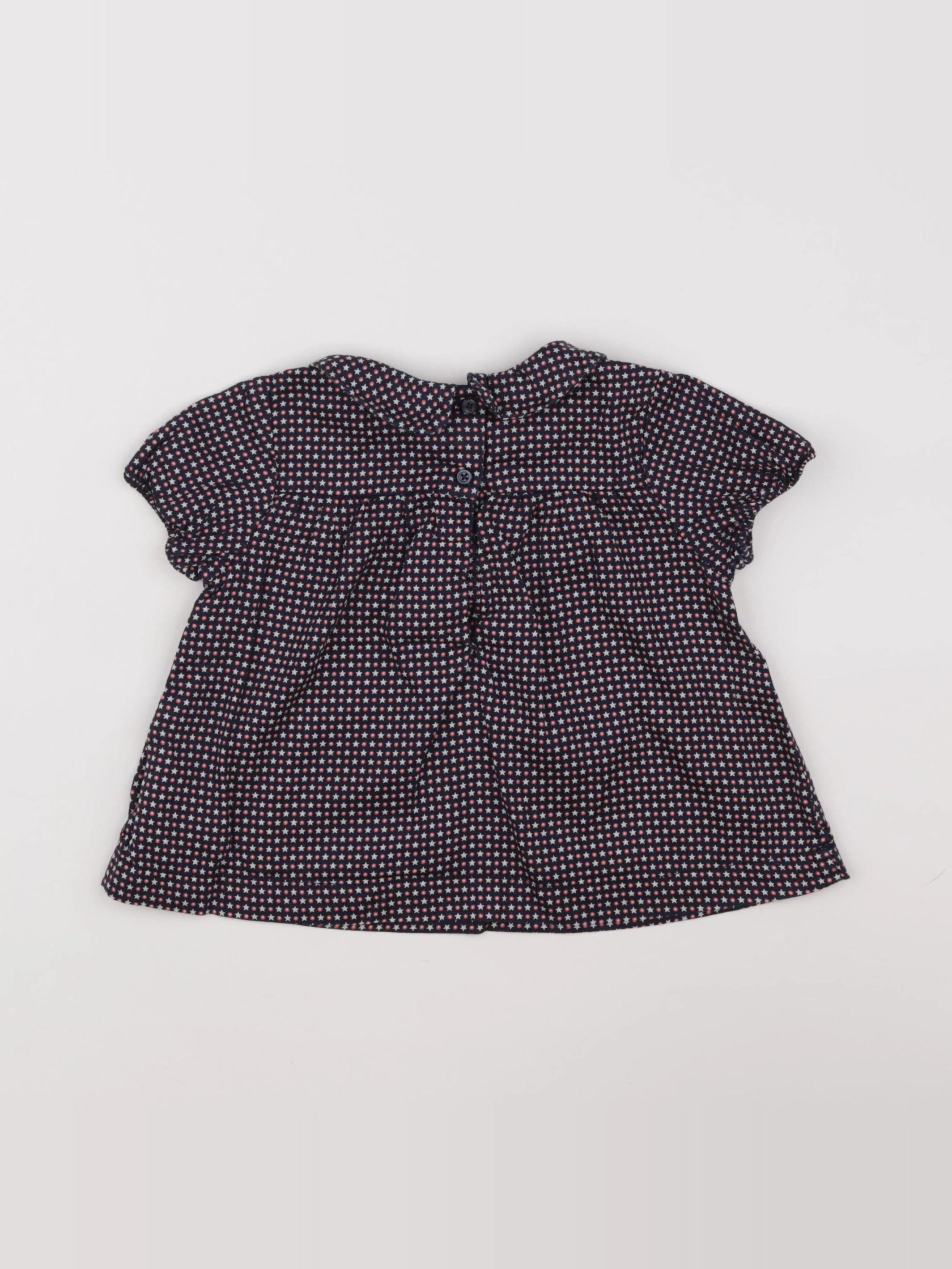 GAP - blouse bleu - 18/24 mois
